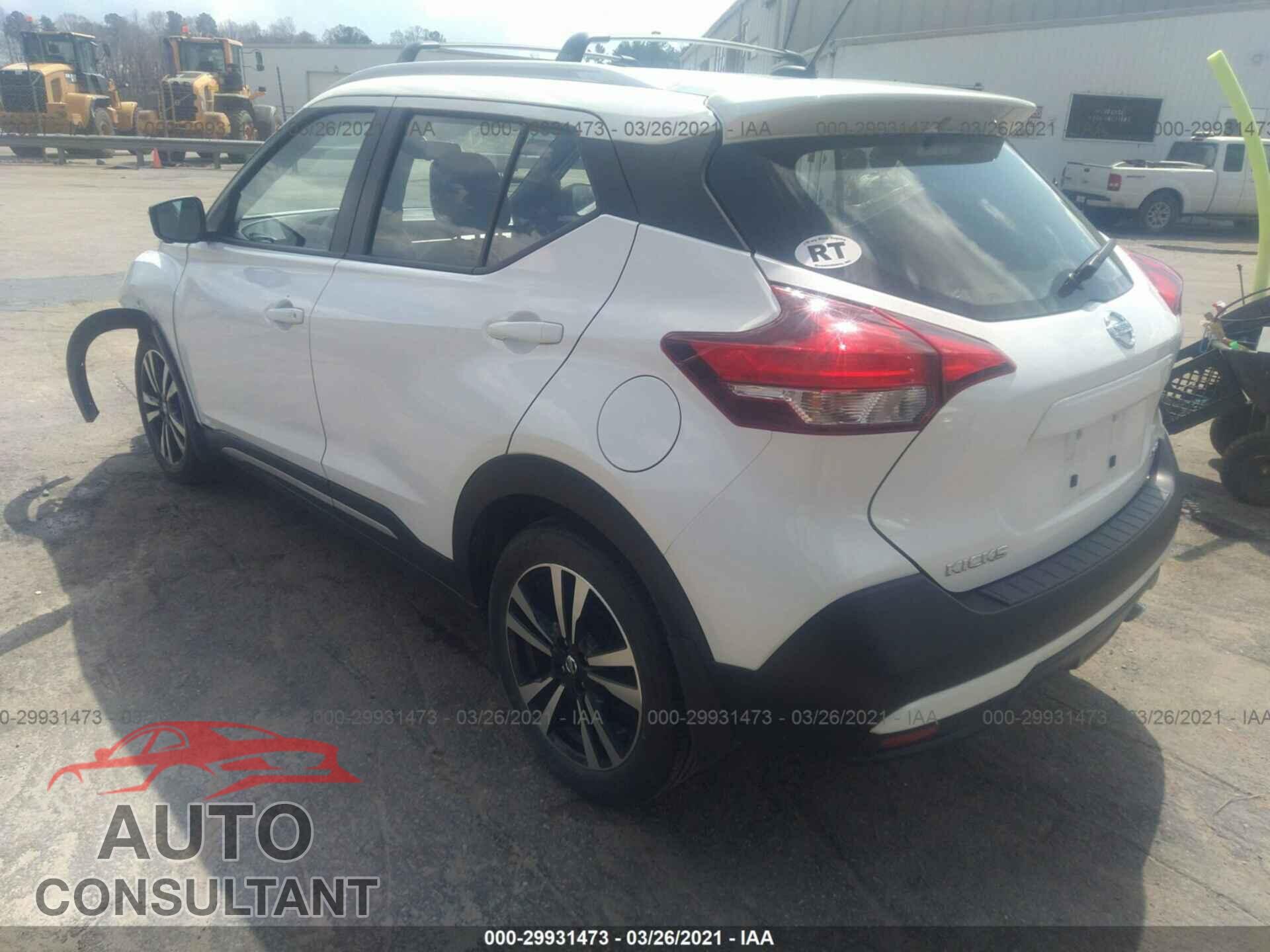 NISSAN KICKS 2019 - 3N1CP5CU3KL496702