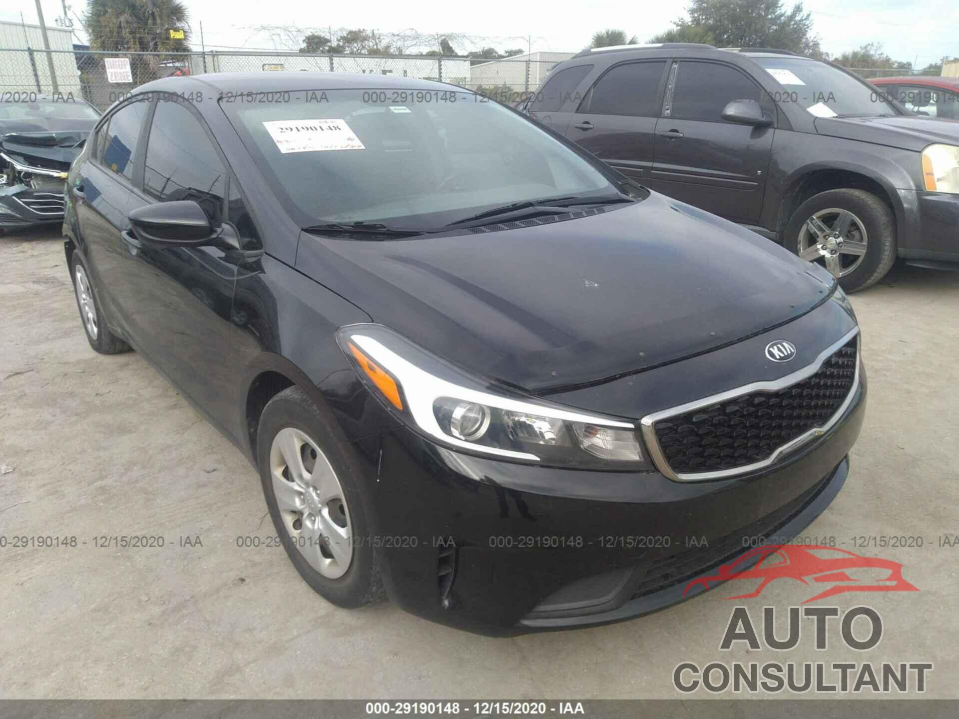 KIA FORTE 2017 - 3KPFK4A73HE081232
