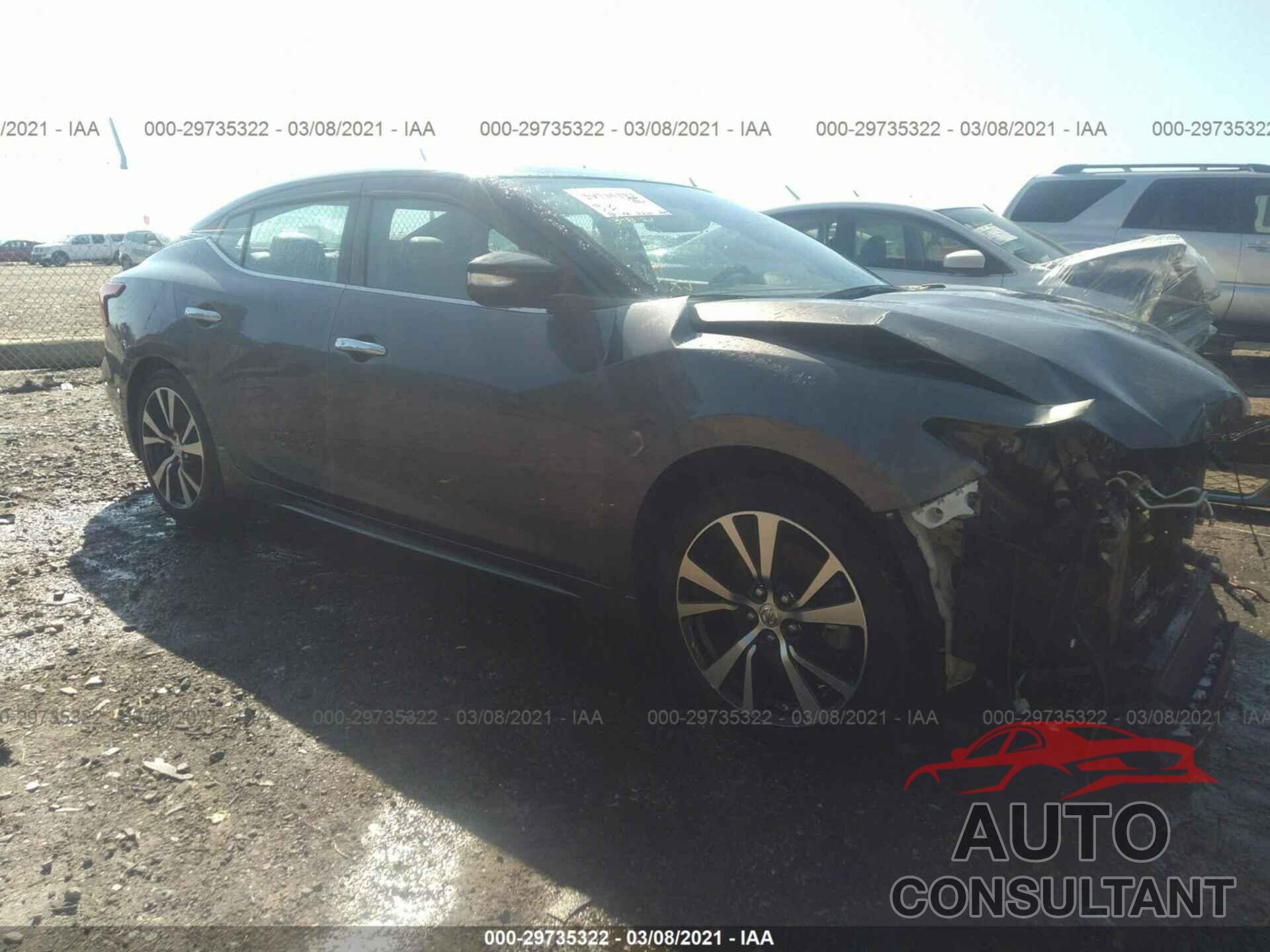 NISSAN MAXIMA 2018 - 1N4AA6AP7JC386244