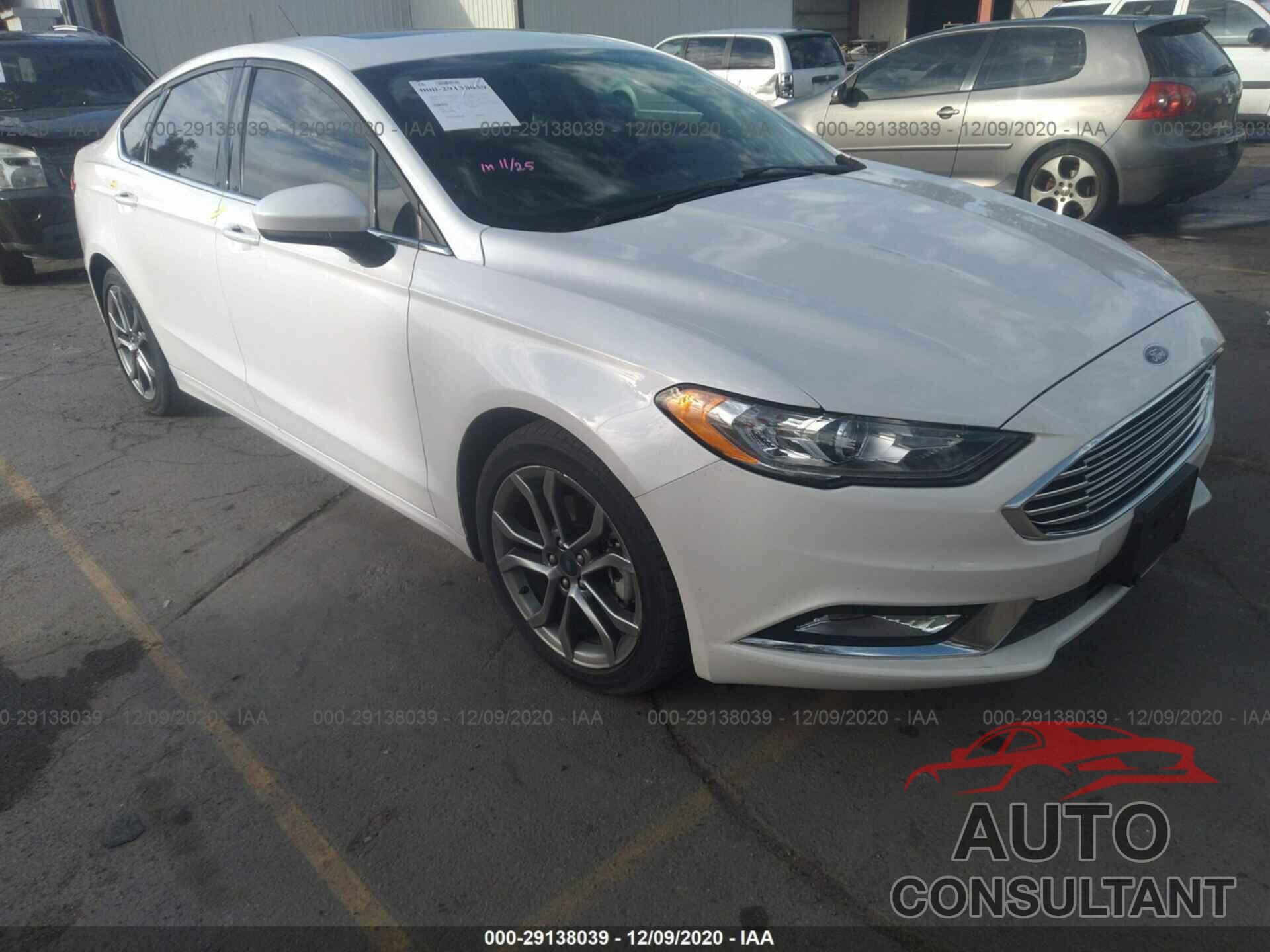FORD FUSION 2017 - 3FA6P0H7XHR215734