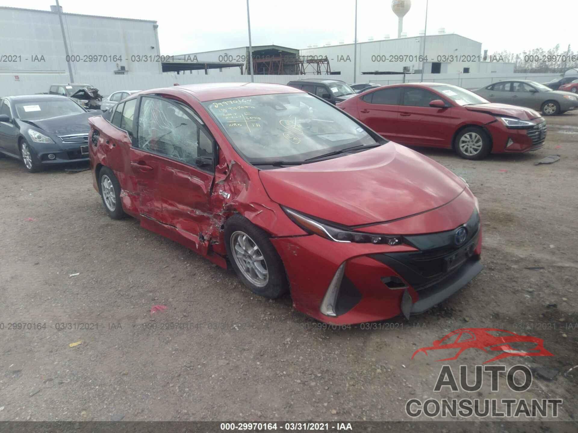 TOYOTA PRIUS PRIME 2018 - JTDKARFP5J3083830