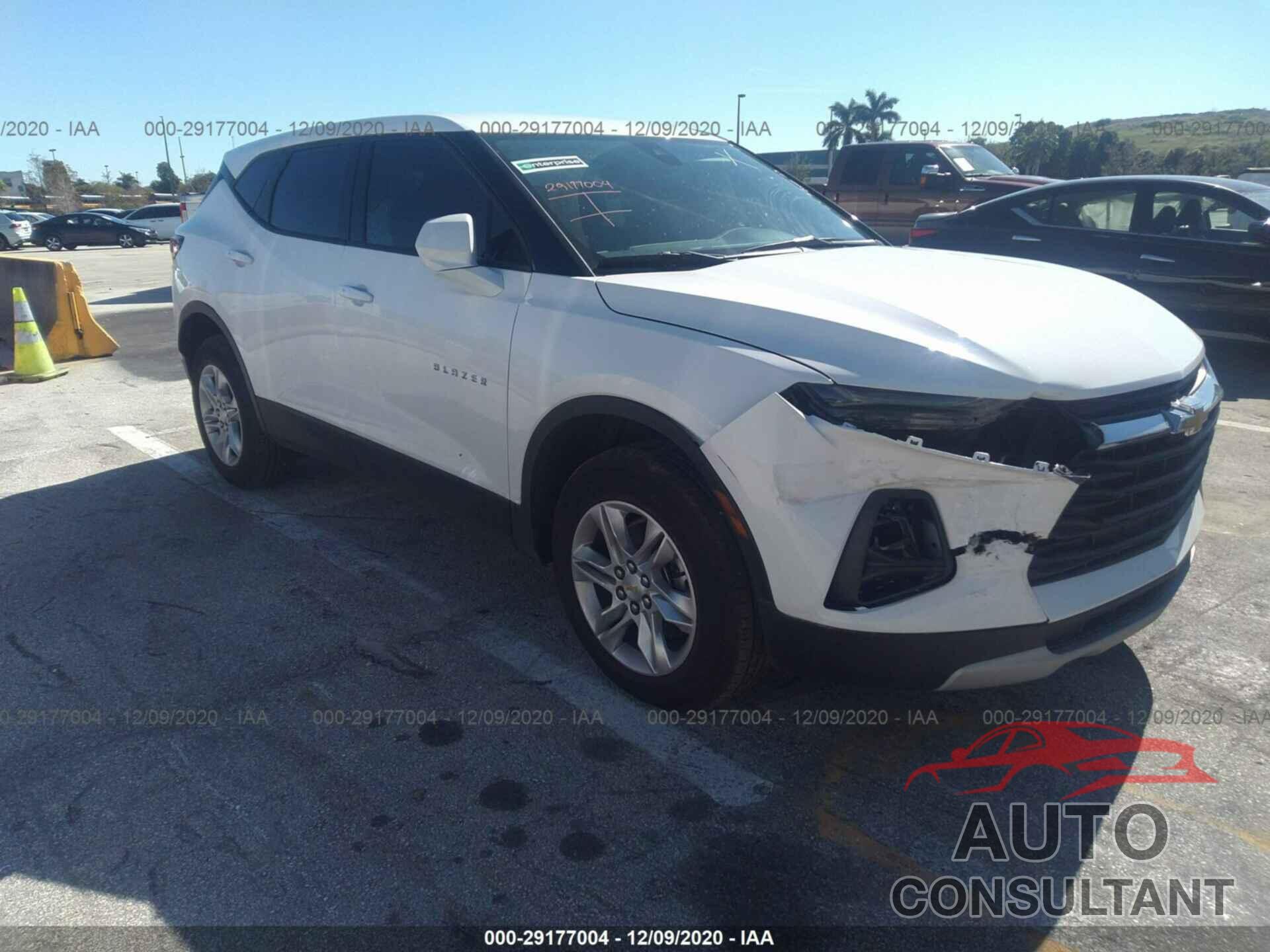 CHEVROLET BLAZER 2021 - 3GNKBCRSXMS503243