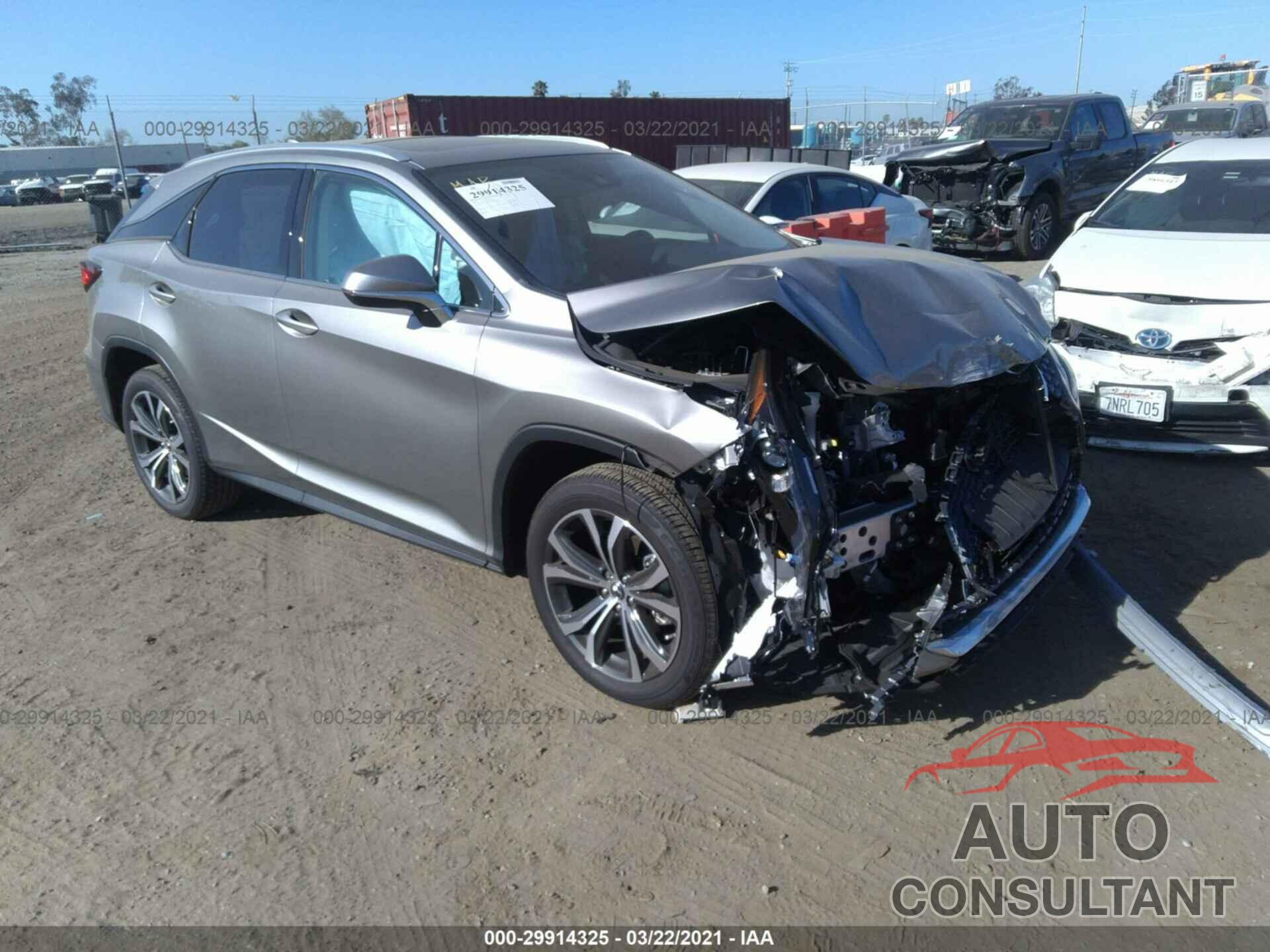 LEXUS RX 2020 - 2T2HZMAA3LC174044