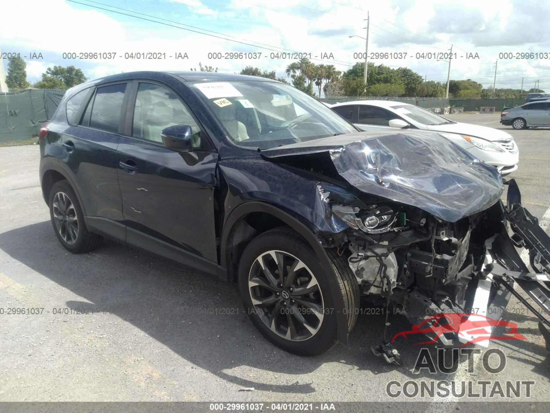 MAZDA CX-5 2016 - JM3KE2DY3G0796007
