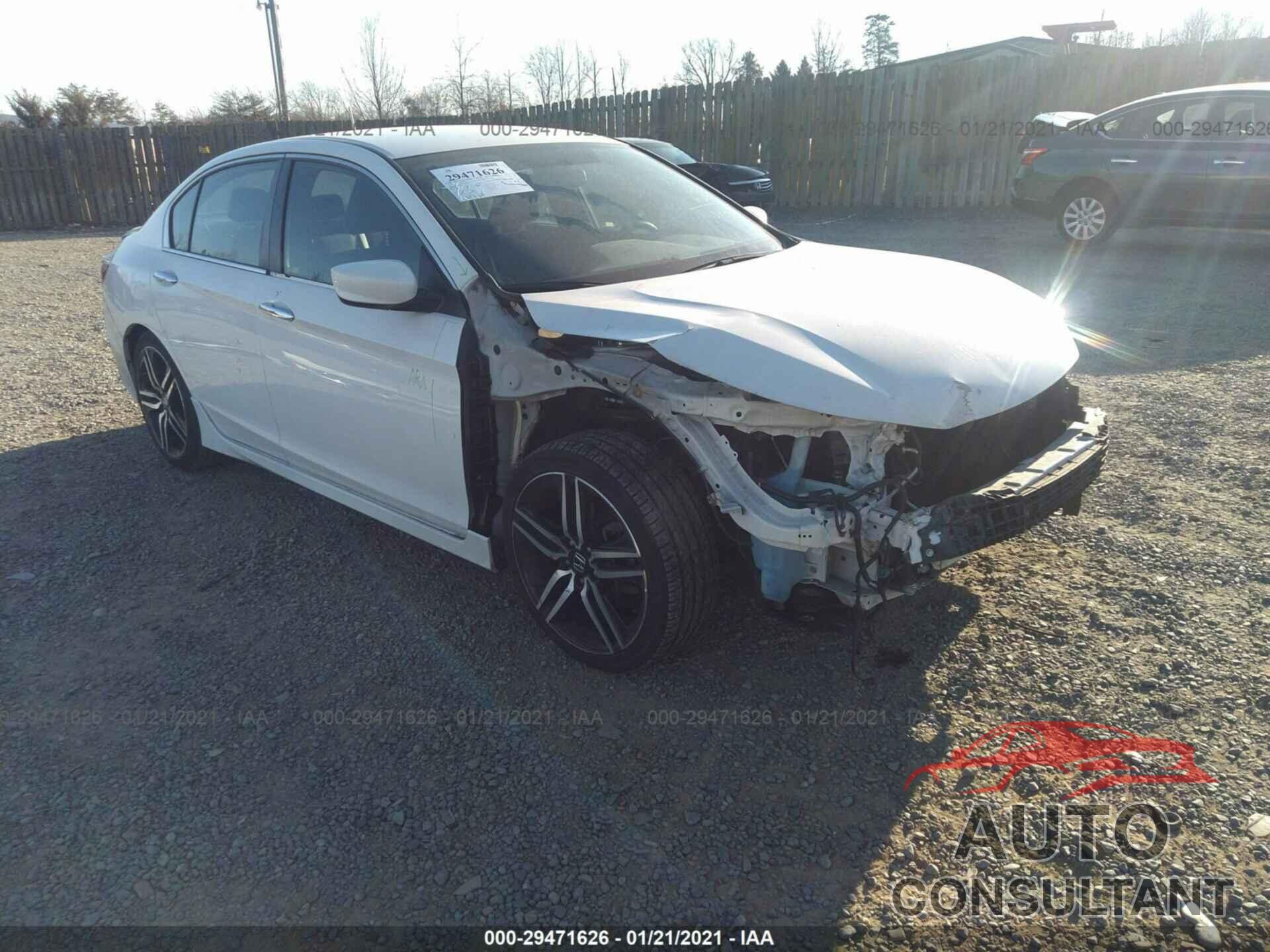 HONDA ACCORD SEDAN 2016 - 1HGCR2F55GA085800