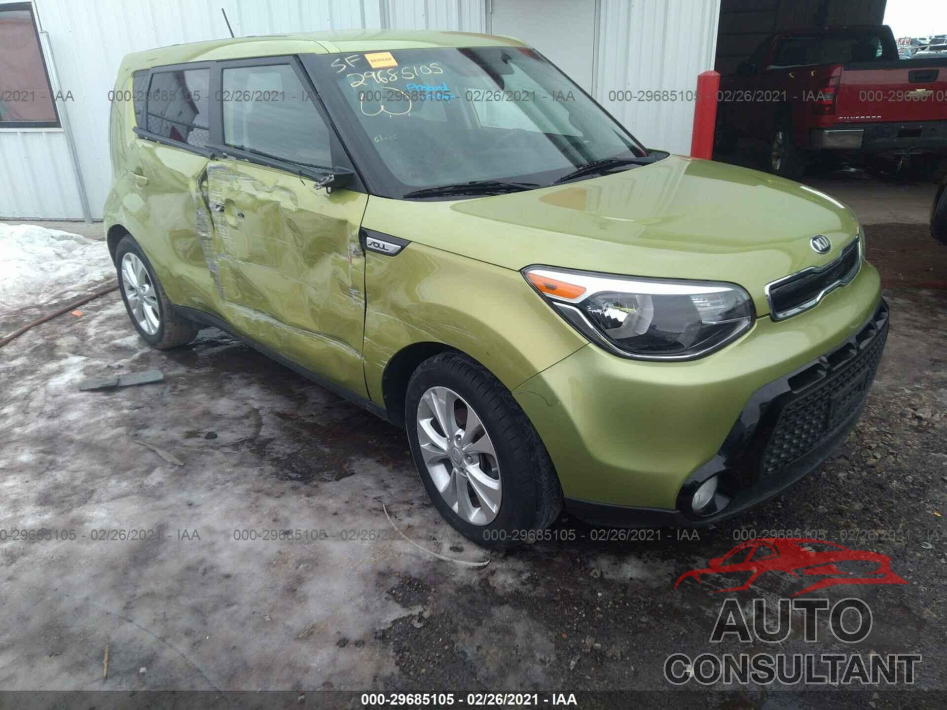 KIA SOUL 2016 - KNDJP3A53G7819937