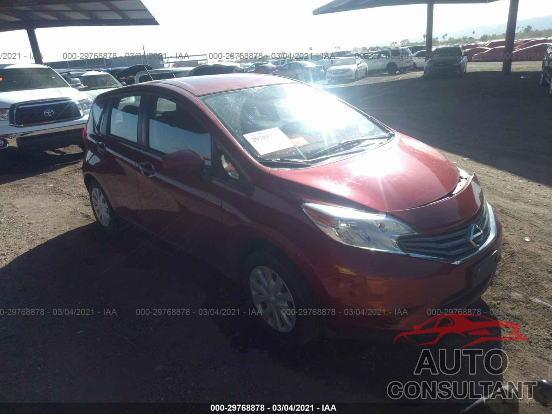 NISSAN VERSA NOTE 2016 - 3N1CE2CP3GL380289