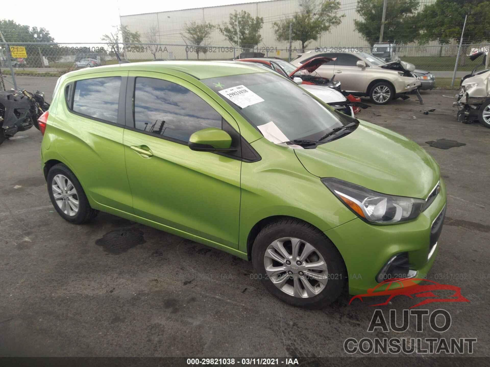 CHEVROLET SPARK 2016 - KL8CD6SA9GC603542