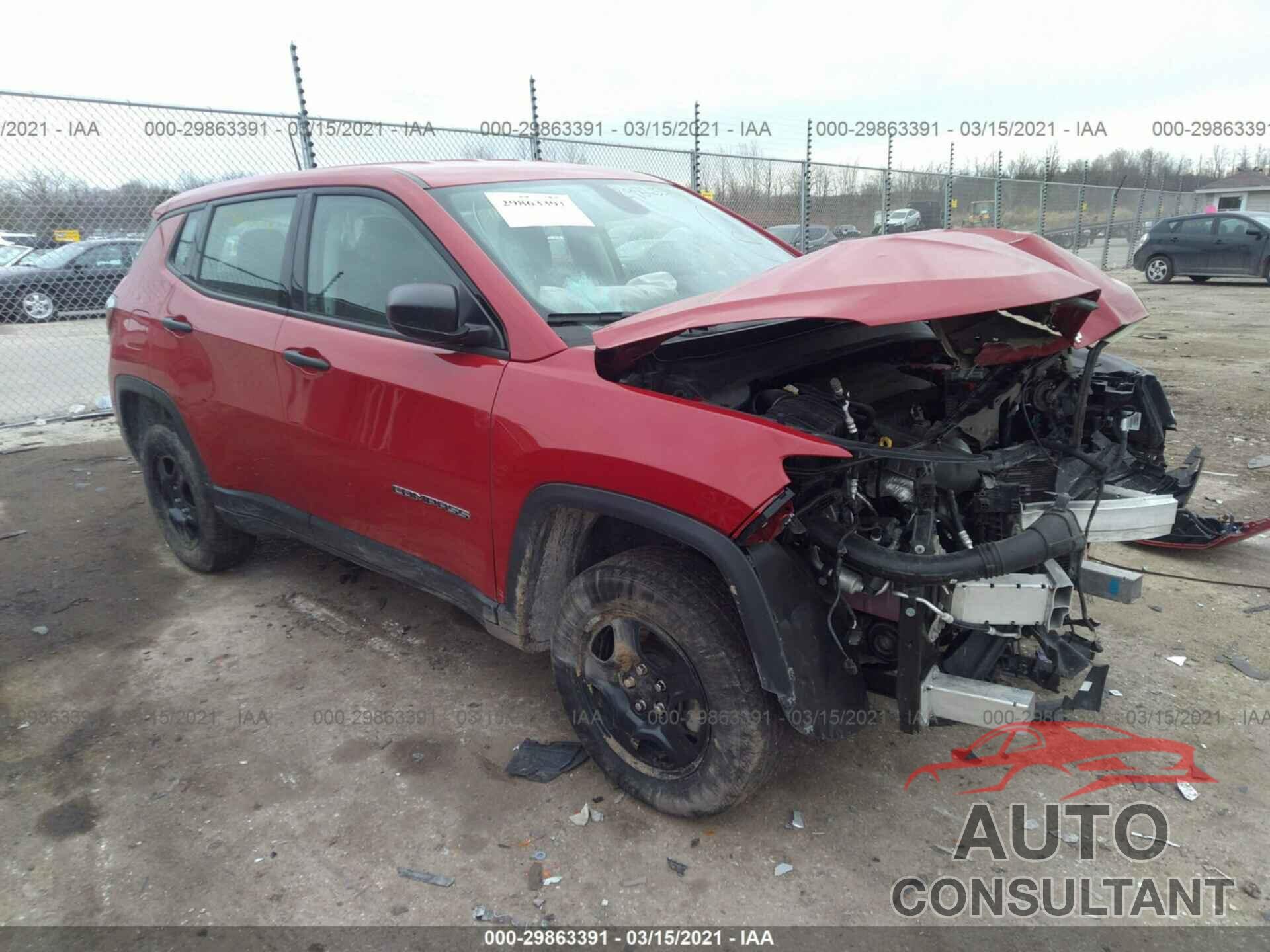 JEEP COMPASS 2019 - 3C4NJDABXKT682837