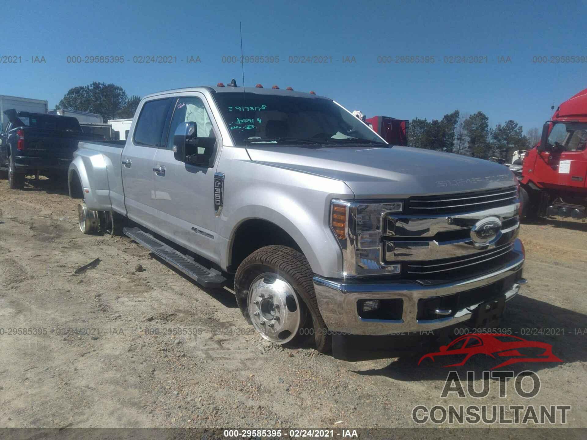 FORD SUPER DUTY F-350 DRW 2019 - 1FT8W3DT9KEE50209