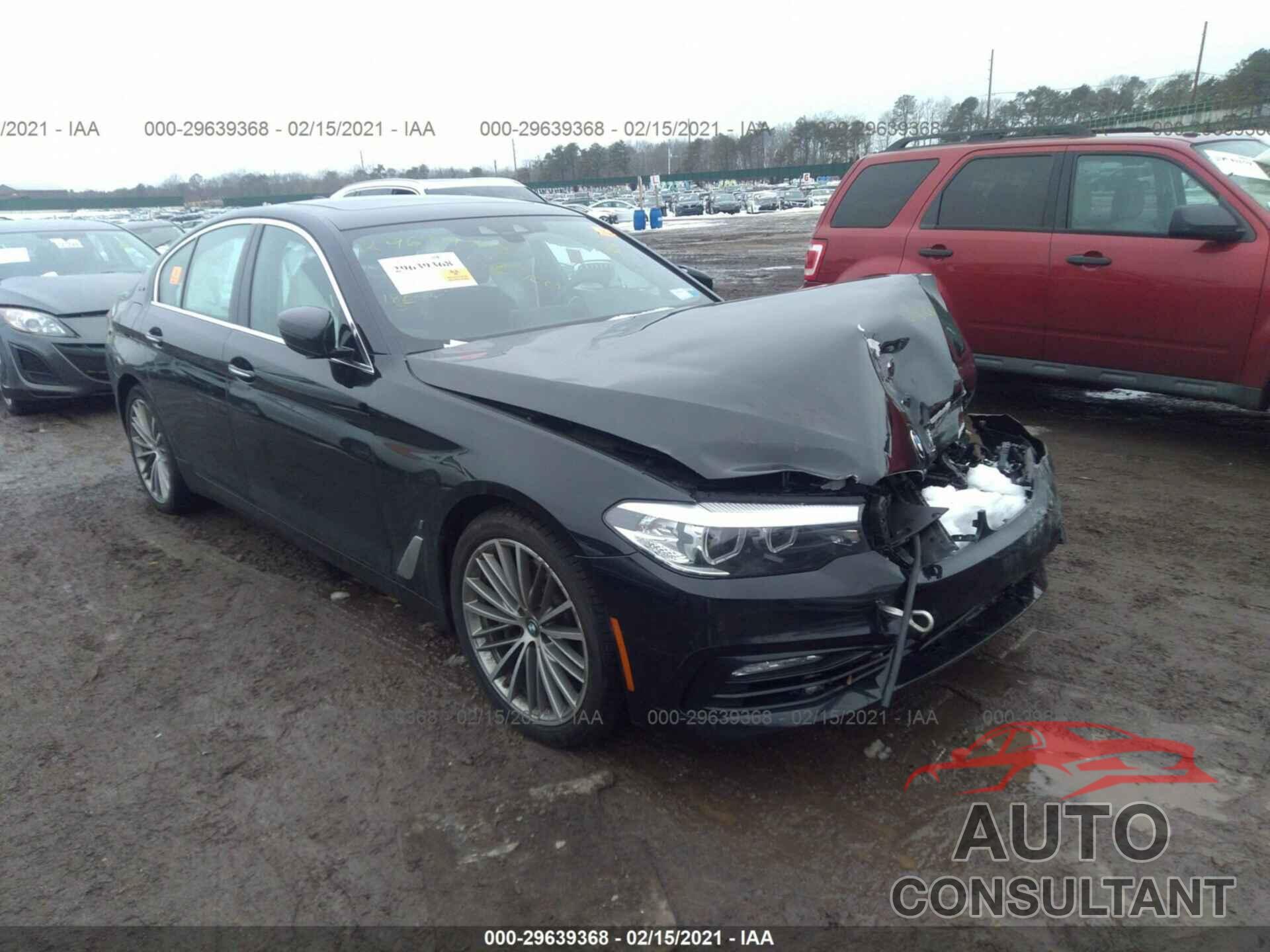 BMW 5 SERIES 2018 - WBAJB1C54JB374741