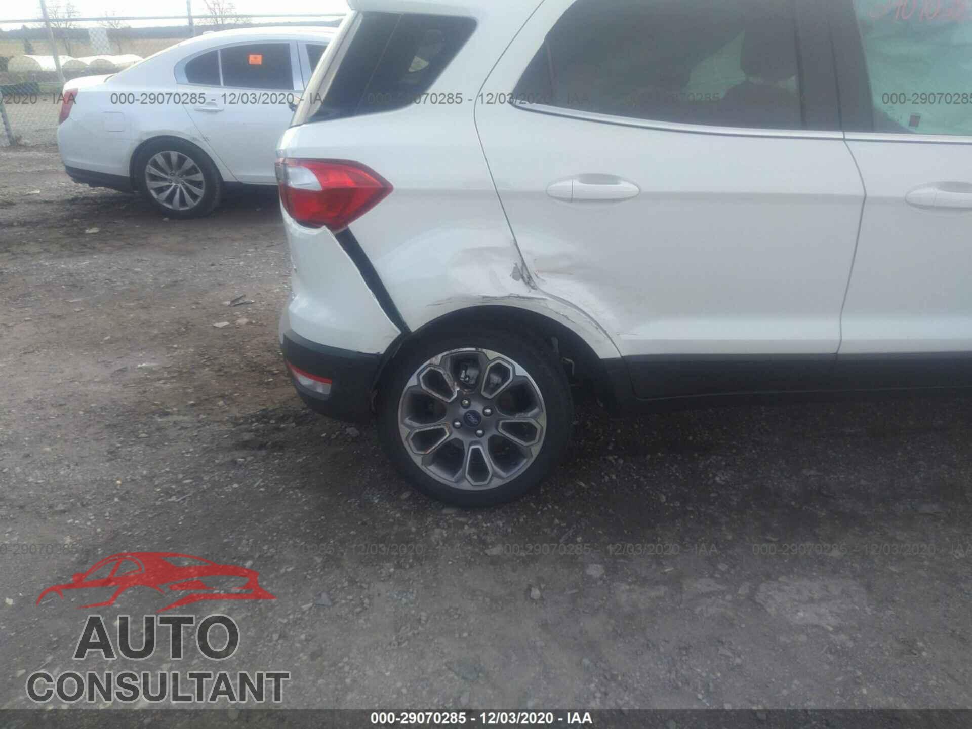FORD ECOSPORT 2020 - MAJ6S3KL3LC351636