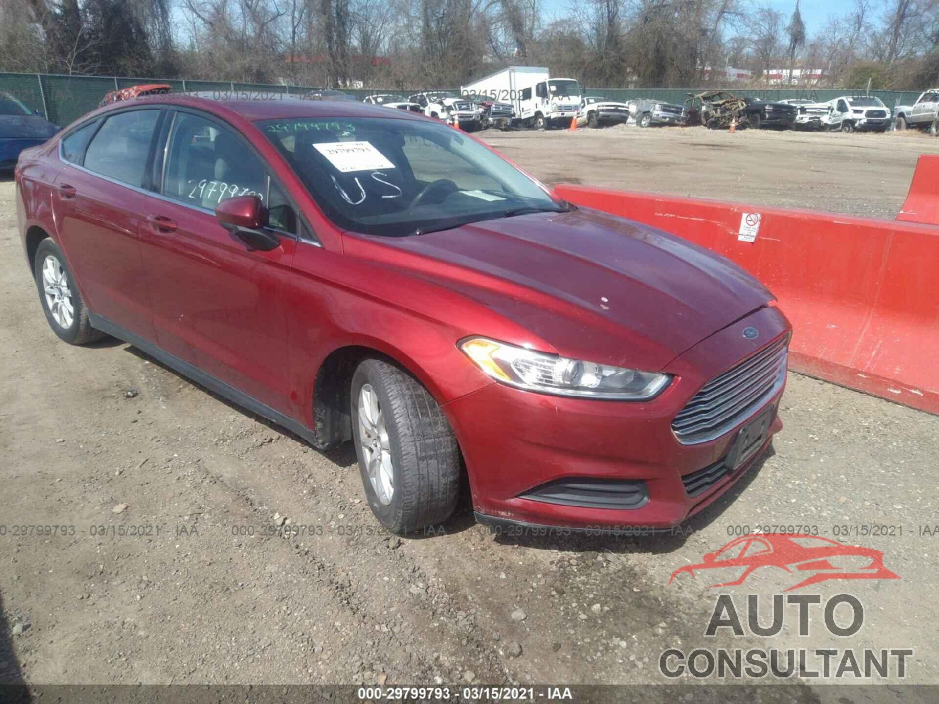 FORD FUSION 2016 - 3FA6P0G76GR272318