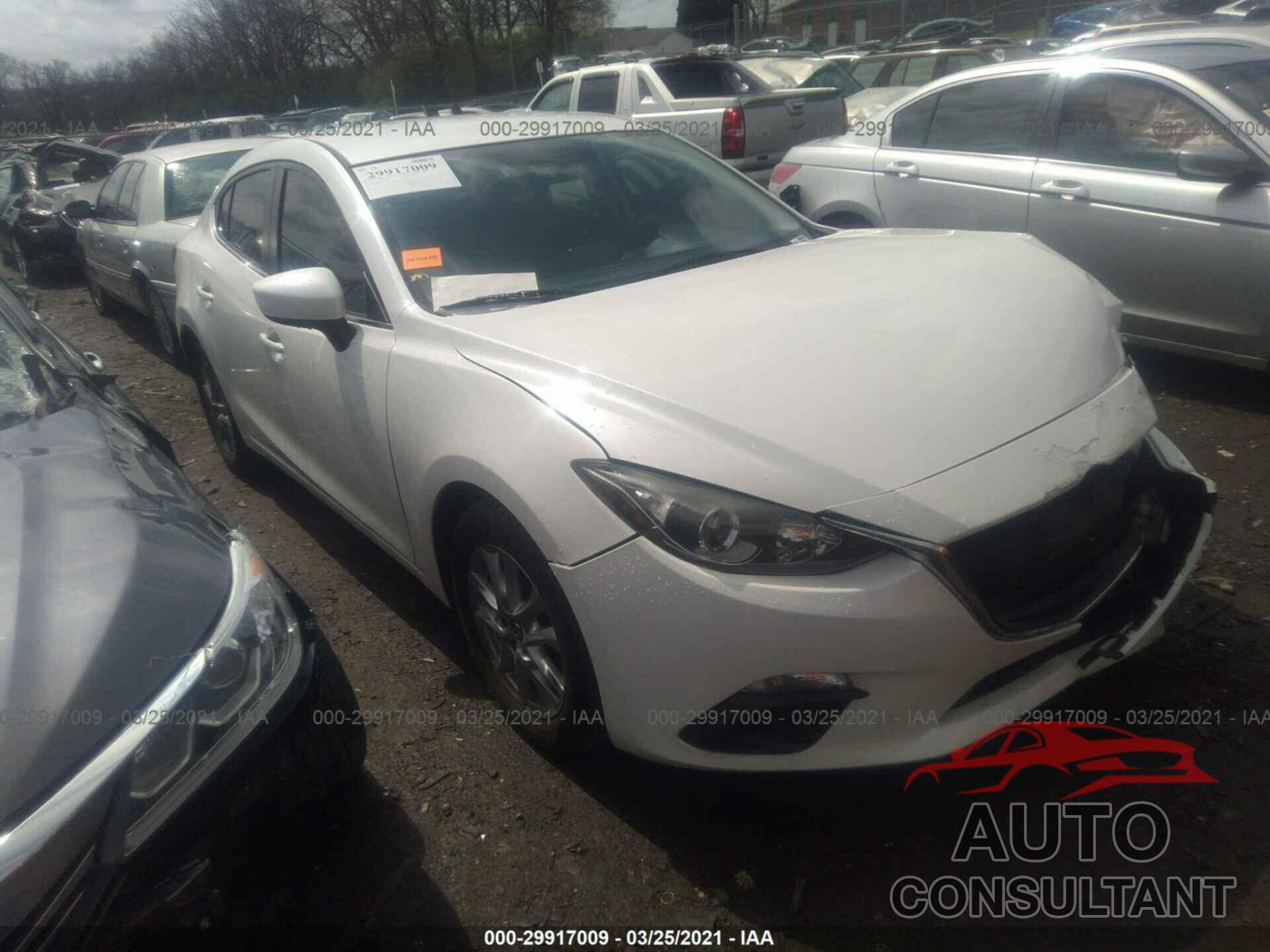 MAZDA MAZDA3 2016 - JM1BM1U72G1305630