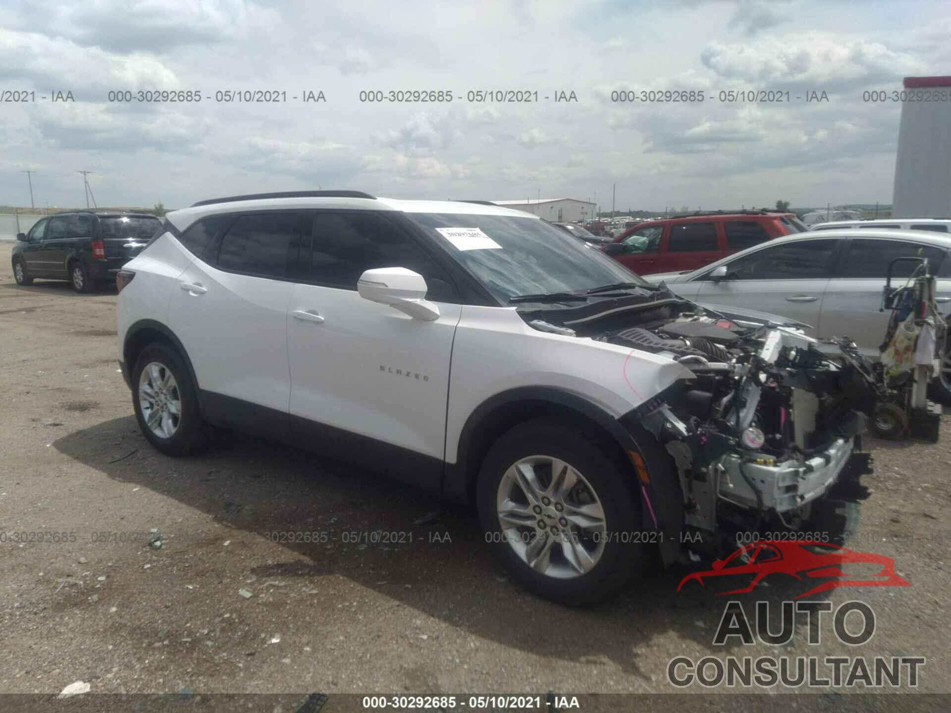 CHEVROLET BLAZER 2020 - 3GNKBJRS7LS660134