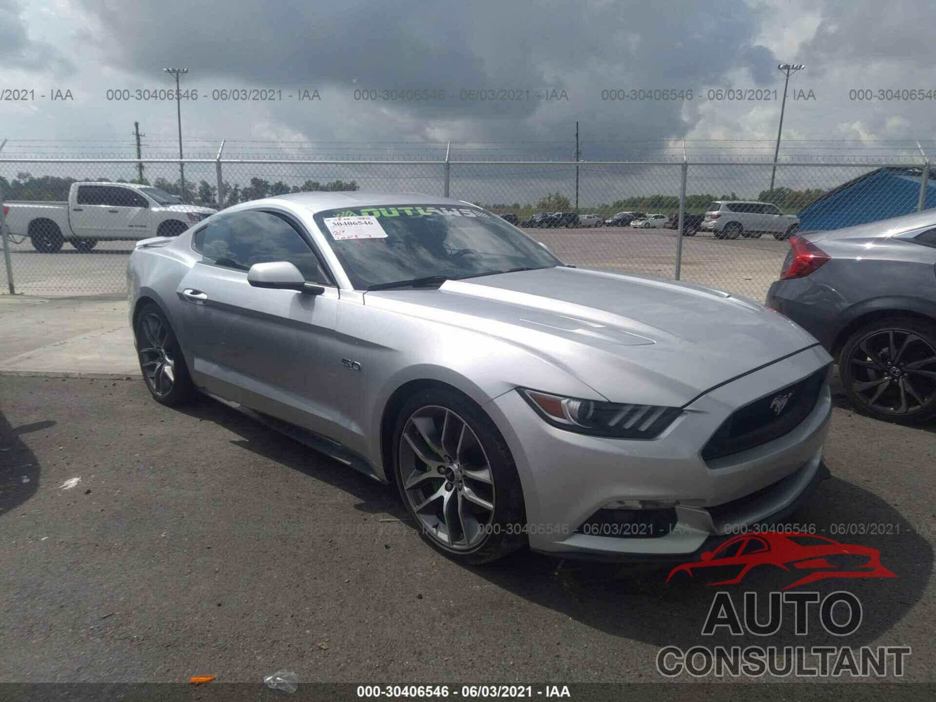FORD MUSTANG 2017 - 1FA6P8CF9H5255724