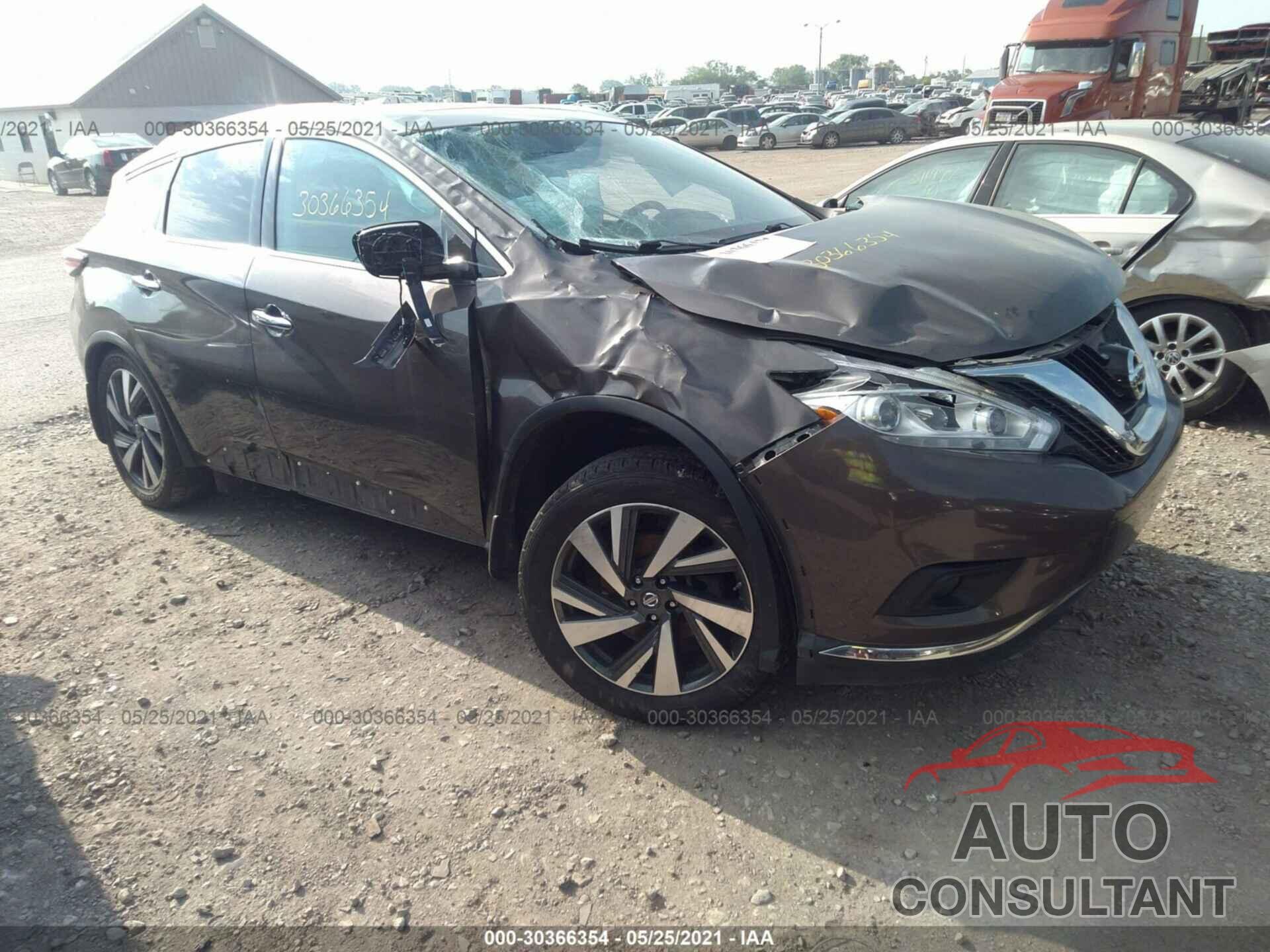 NISSAN MURANO 2016 - 5N1AZ2MH9GN119860