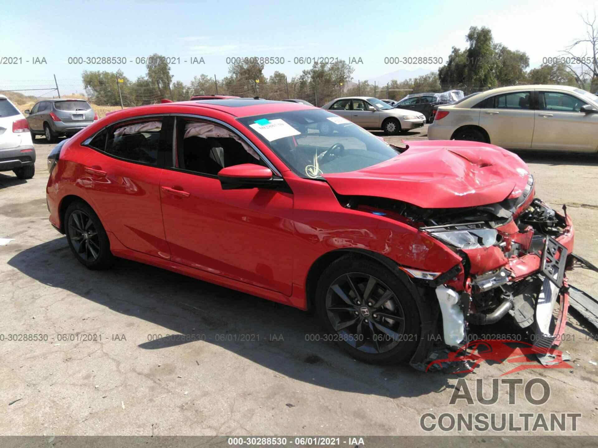 HONDA CIVIC HATCHBACK 2021 - SHHFK7H65MU404195