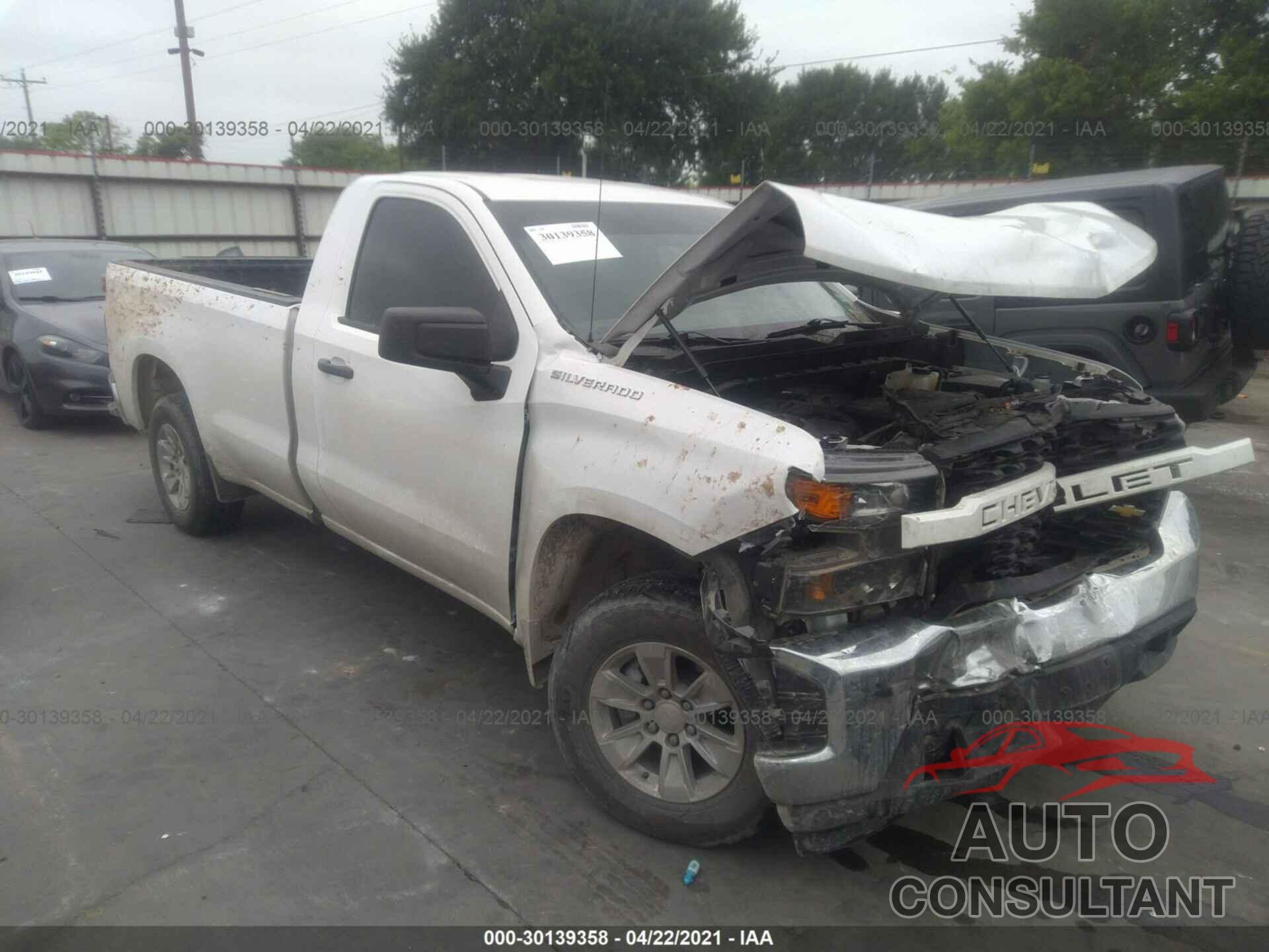 CHEVROLET SILVERADO 1500 2019 - 3GCNWAEFXKG237455