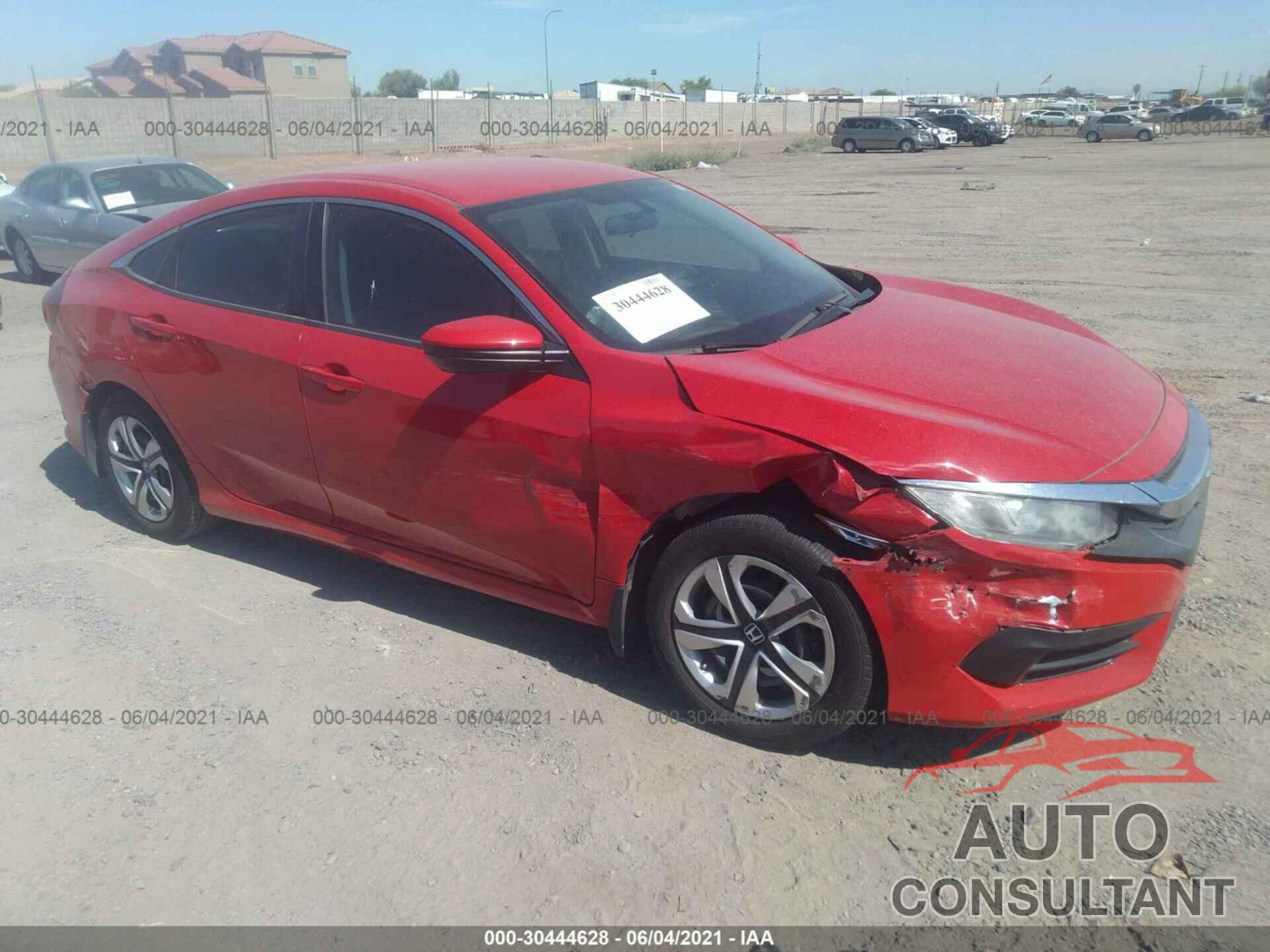 HONDA CIVIC SEDAN 2016 - 2HGFC2F53GH558061