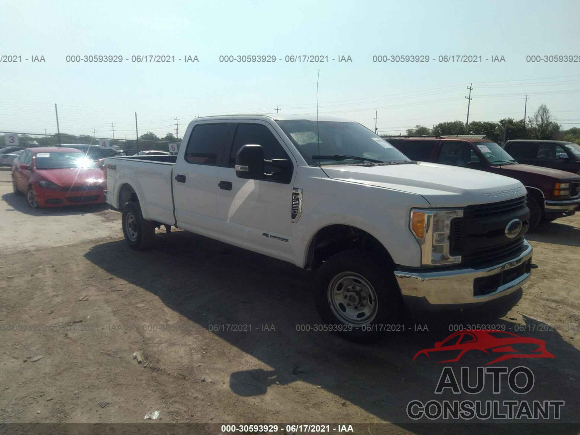 FORD SUPER DUTY F-250 SRW 2017 - 1FT7W2BT3HED69451