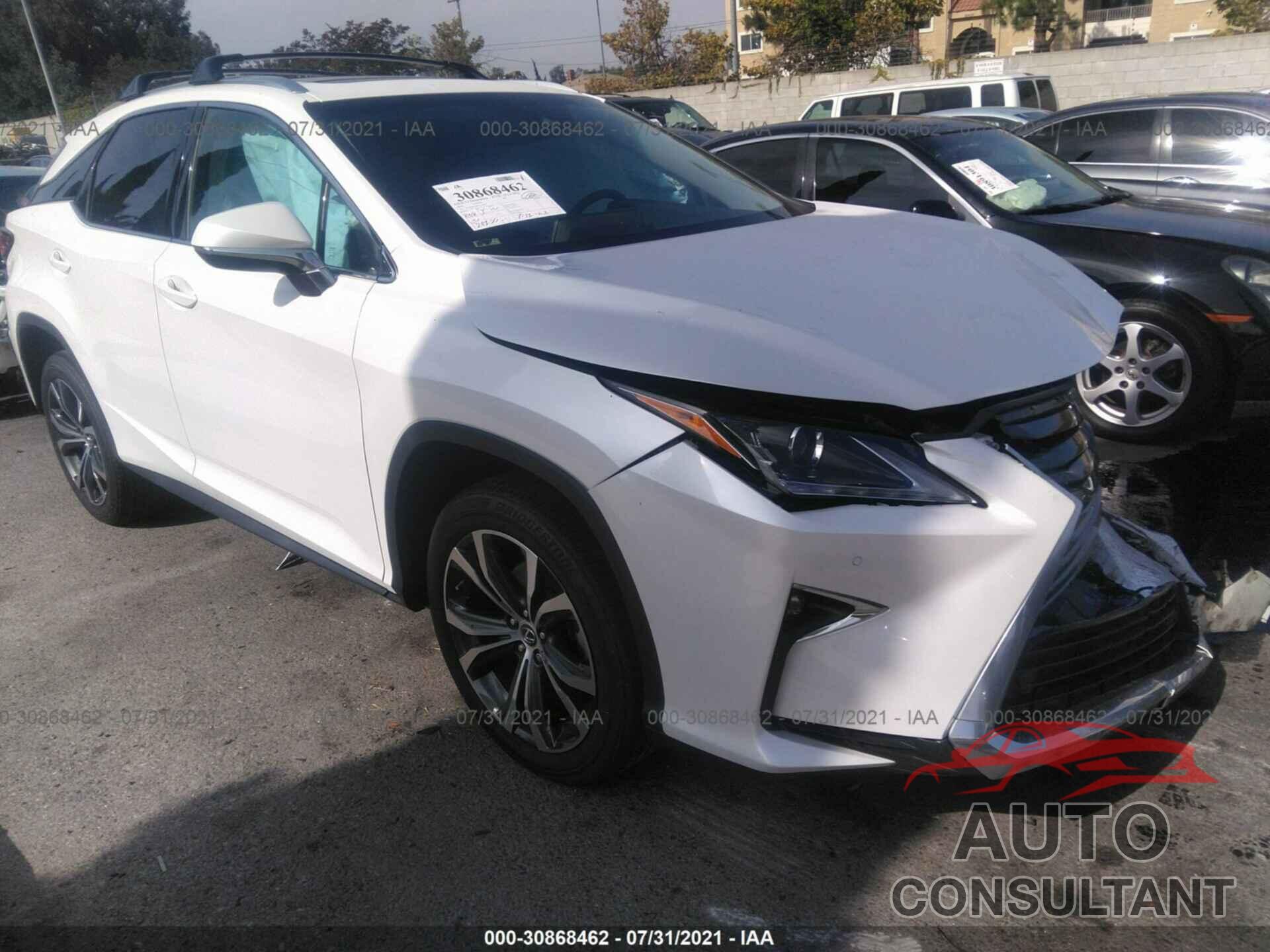 LEXUS RX 2019 - 2T2ZZMCAXKC127805