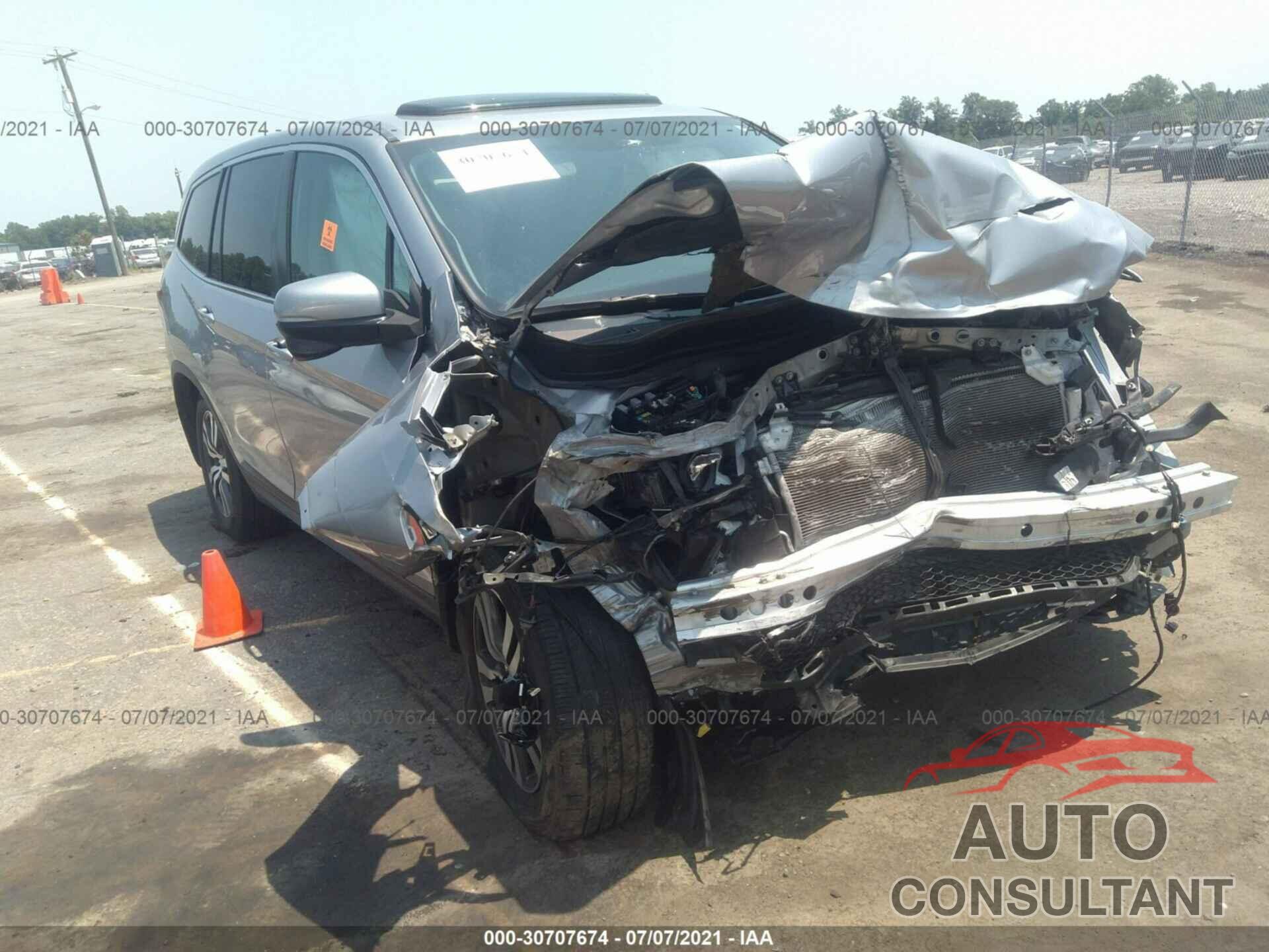 HONDA PILOT 2016 - 5FNYF5H83GB030193