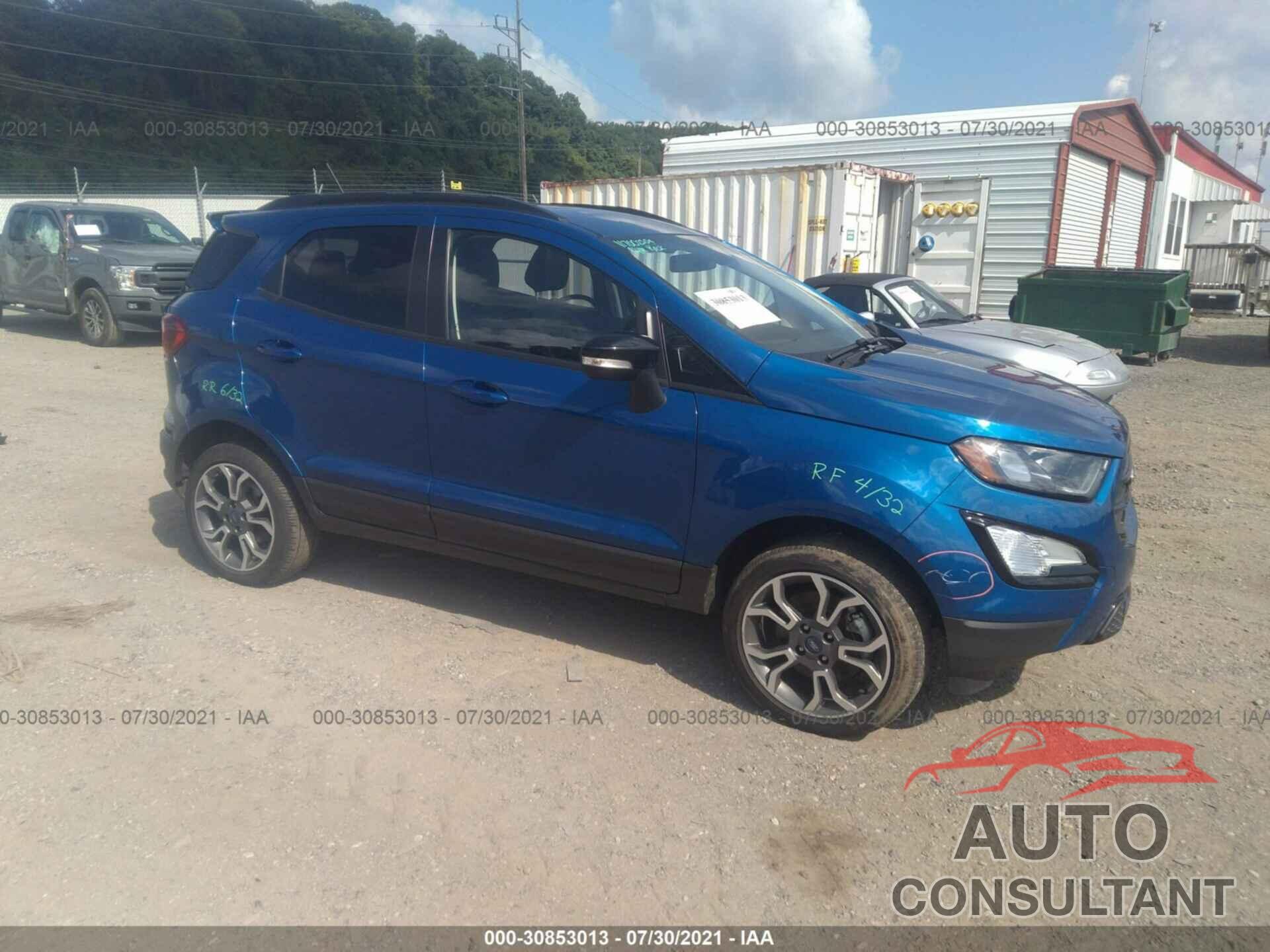 FORD ECOSPORT 2019 - MAJ6S3JL0KC309070