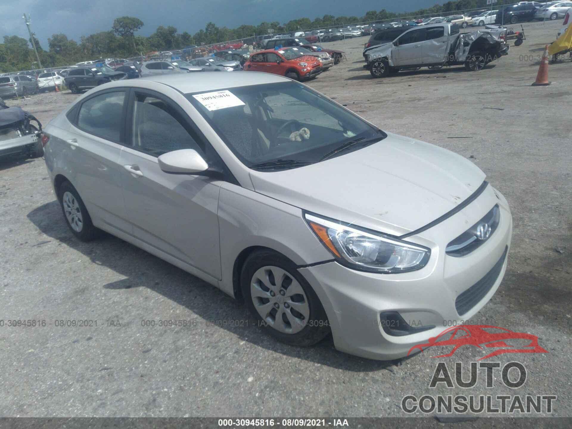 HYUNDAI ACCENT 2016 - KMHCT4AE1GU125691