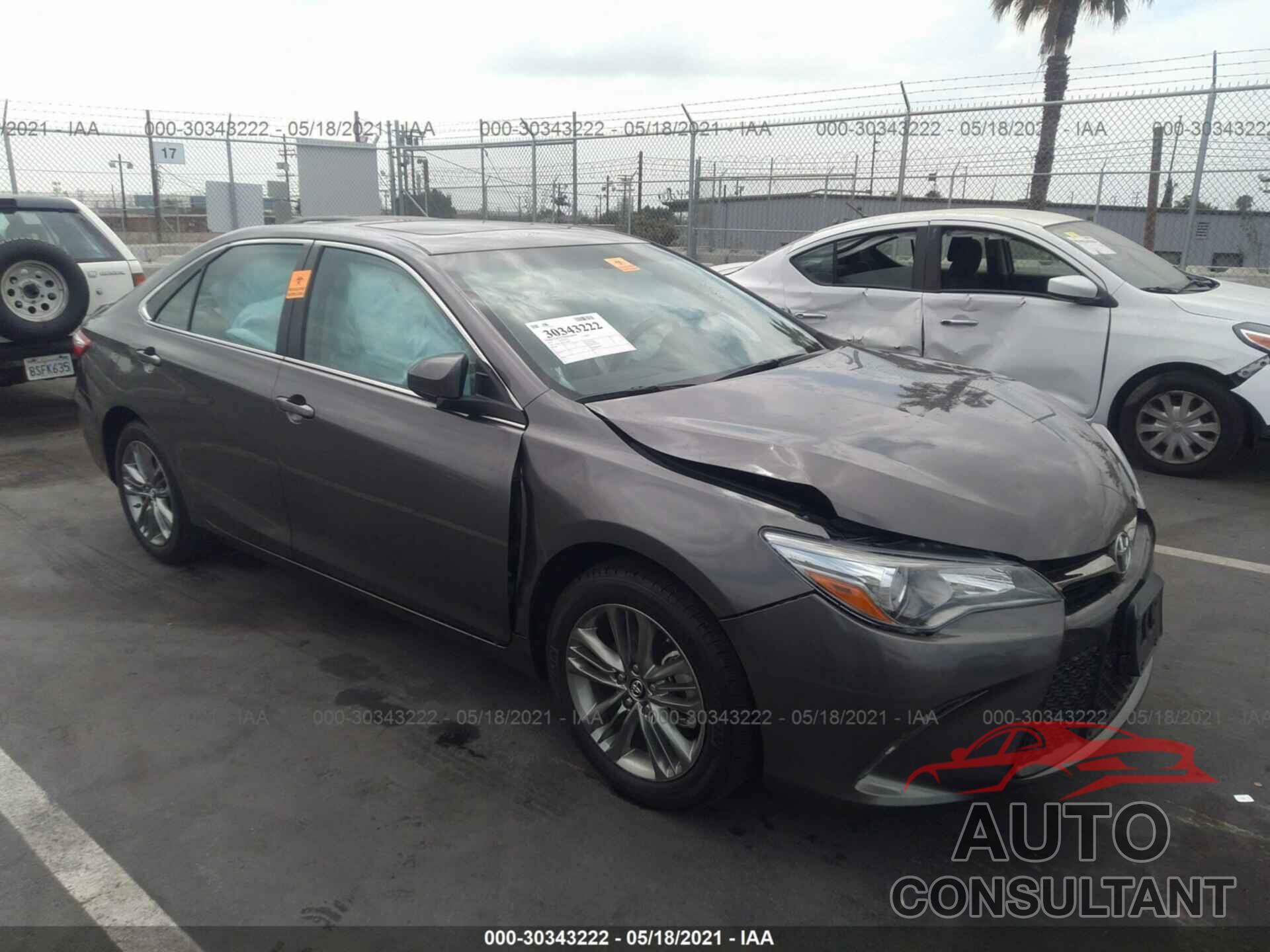 TOYOTA CAMRY 2017 - 4T1BF1FK6HU428872