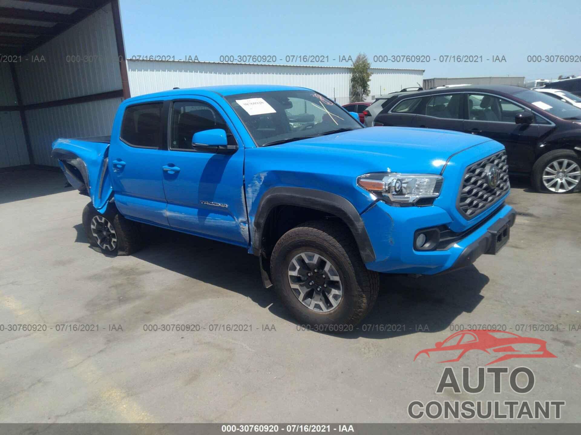 TOYOTA TACOMA 4WD 2021 - 3TMCZ5AN3MM427962