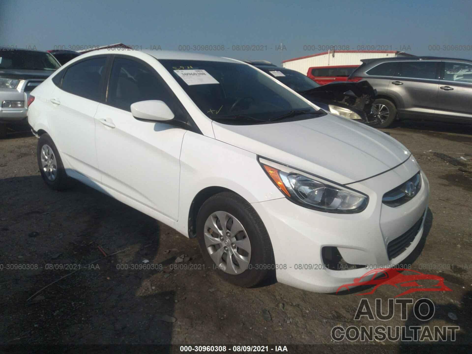 HYUNDAI ACCENT 2016 - KMHCT4AE7GU161708