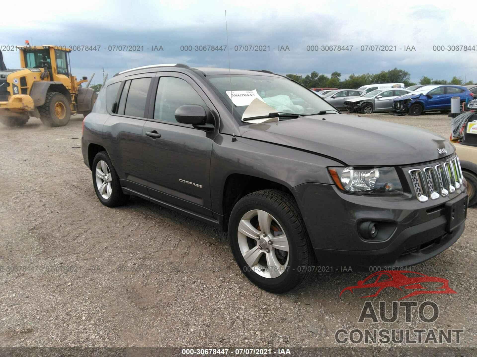 JEEP COMPASS 2017 - 1C4NJDEB9HD191457