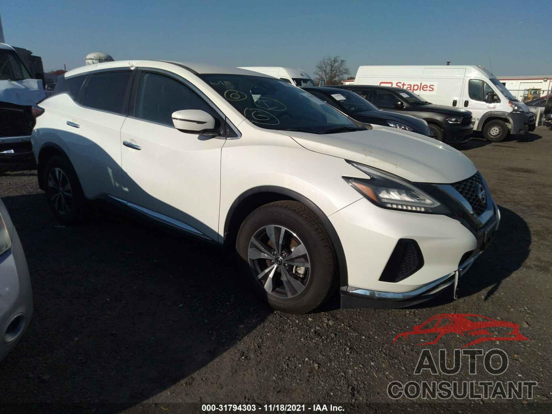 NISSAN MURANO 2020 - 5N1AZ2AS8LN148499