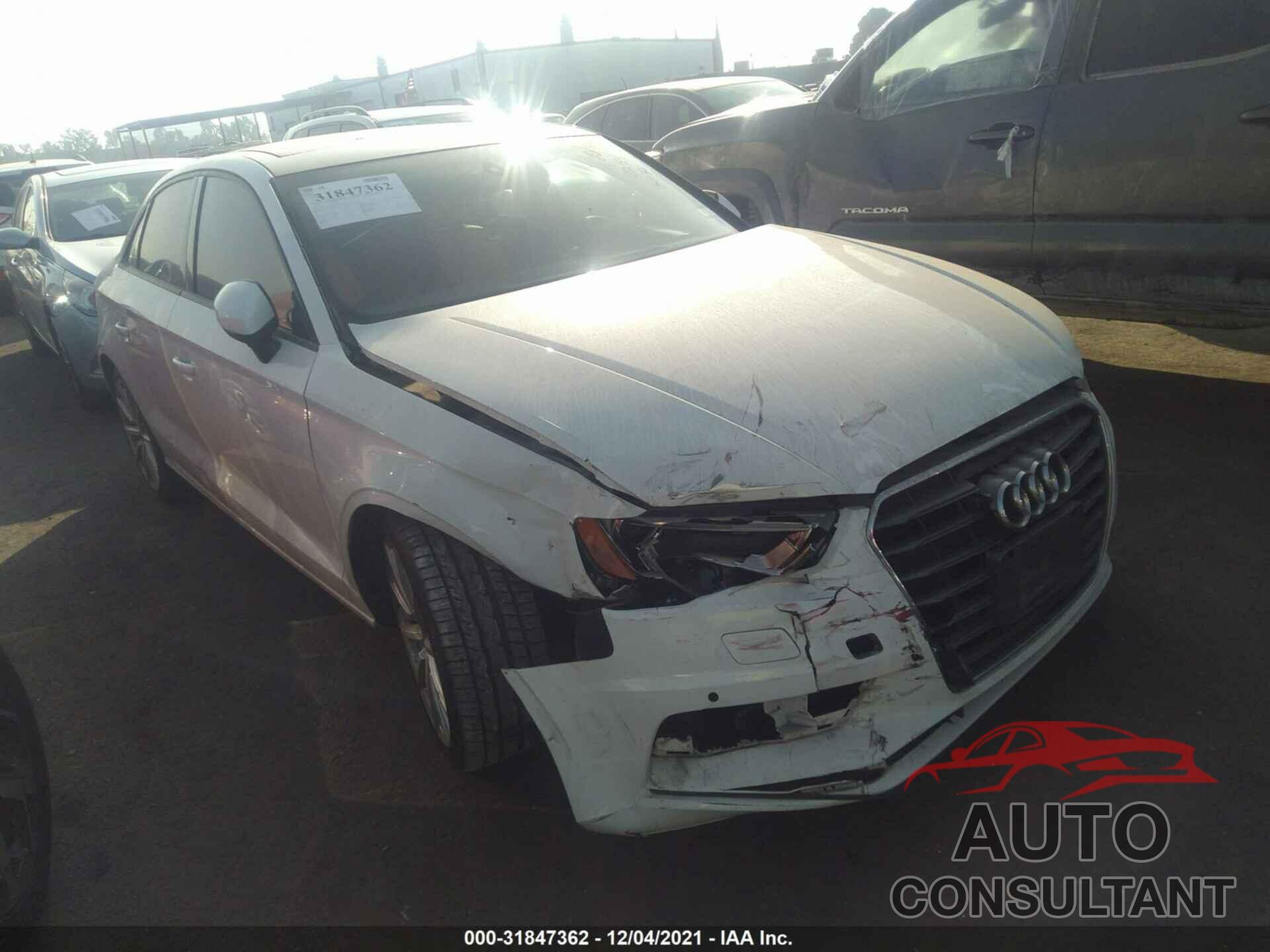 AUDI A3 2016 - WAUA7GFF9G1024254