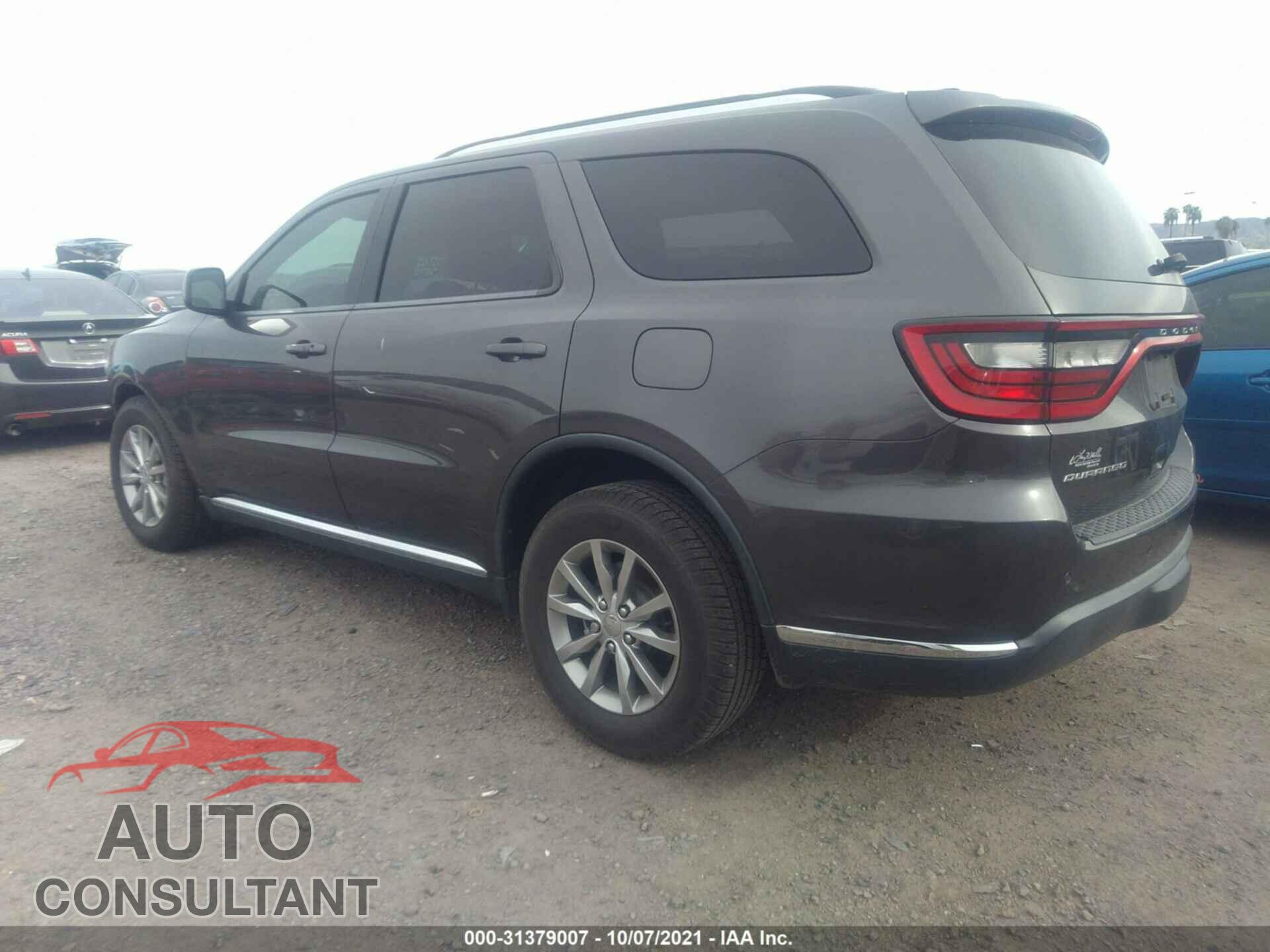 DODGE DURANGO 2017 - 1C4RDHAG5HC606250