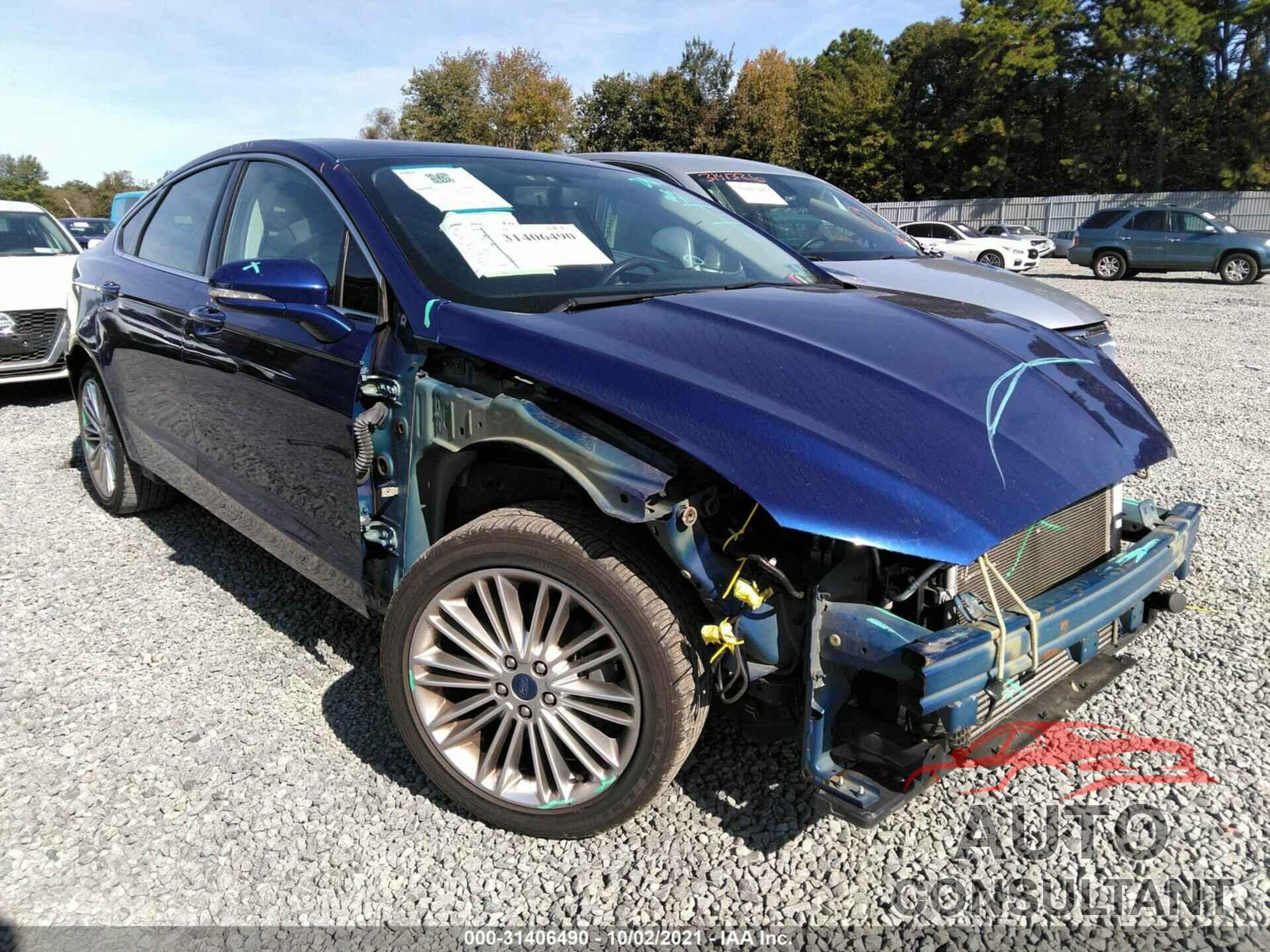 FORD FUSION 2016 - 3FA6P0T93GR181644