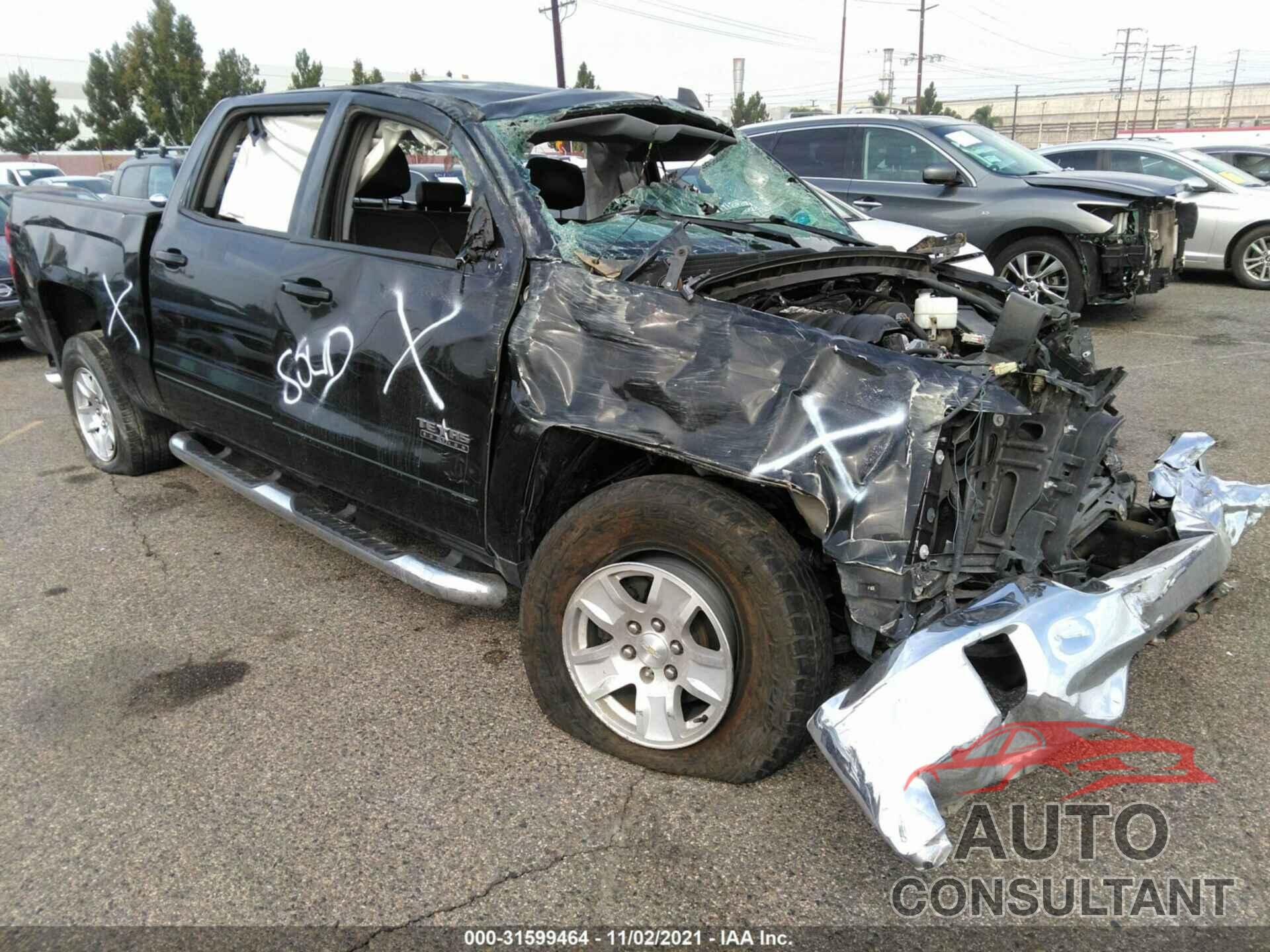 CHEVROLET SILVERADO 1500 2018 - 3GCPCREC3JG357392