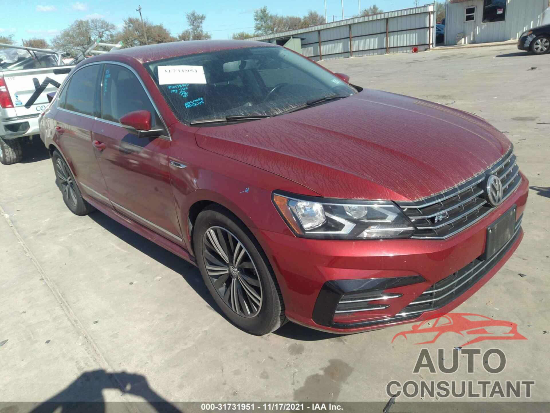 VOLKSWAGEN PASSAT 2017 - 1VWDT7A32HC034930