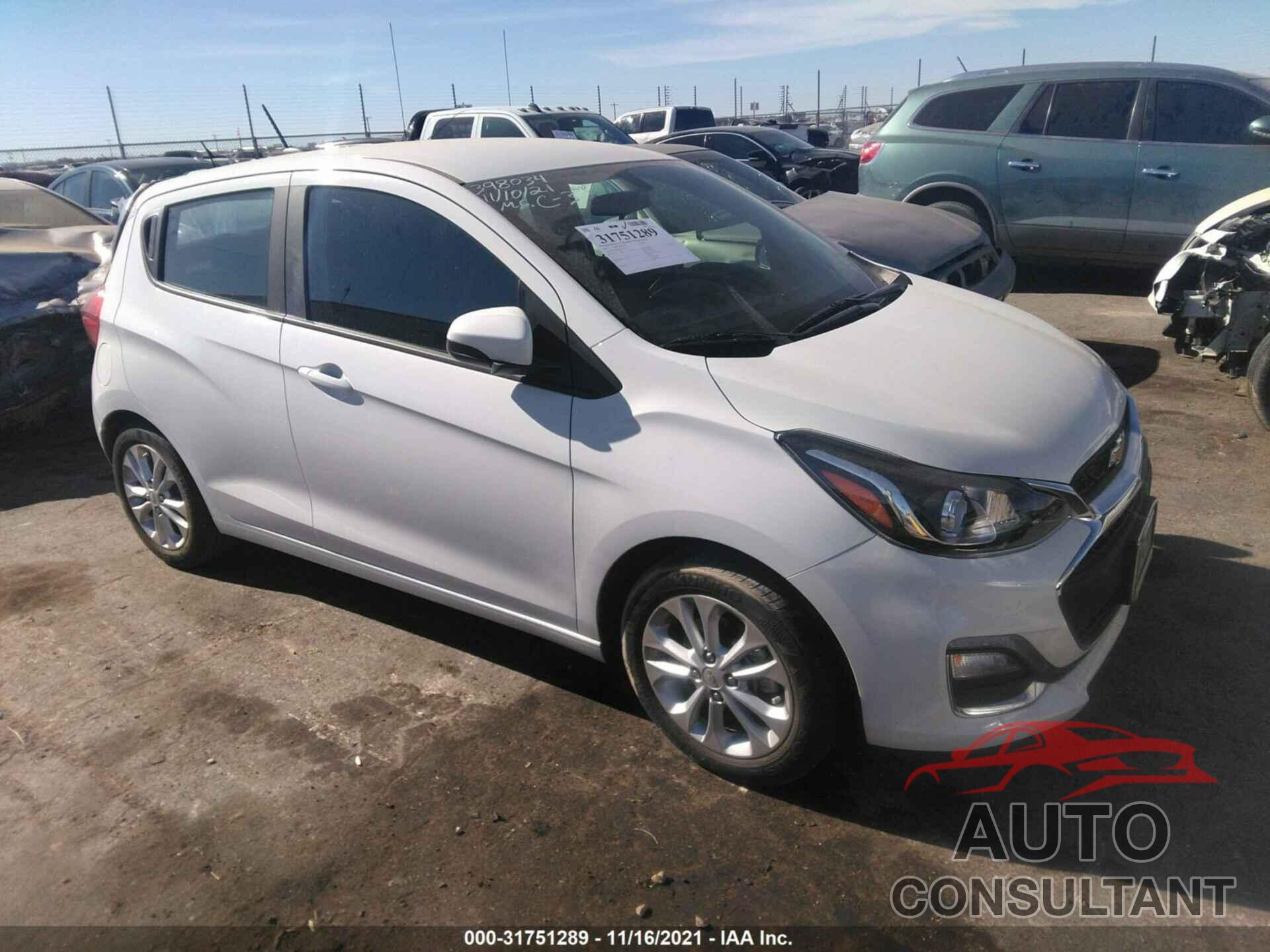 CHEVROLET SPARK 2019 - KL8CD6SA8KC820573