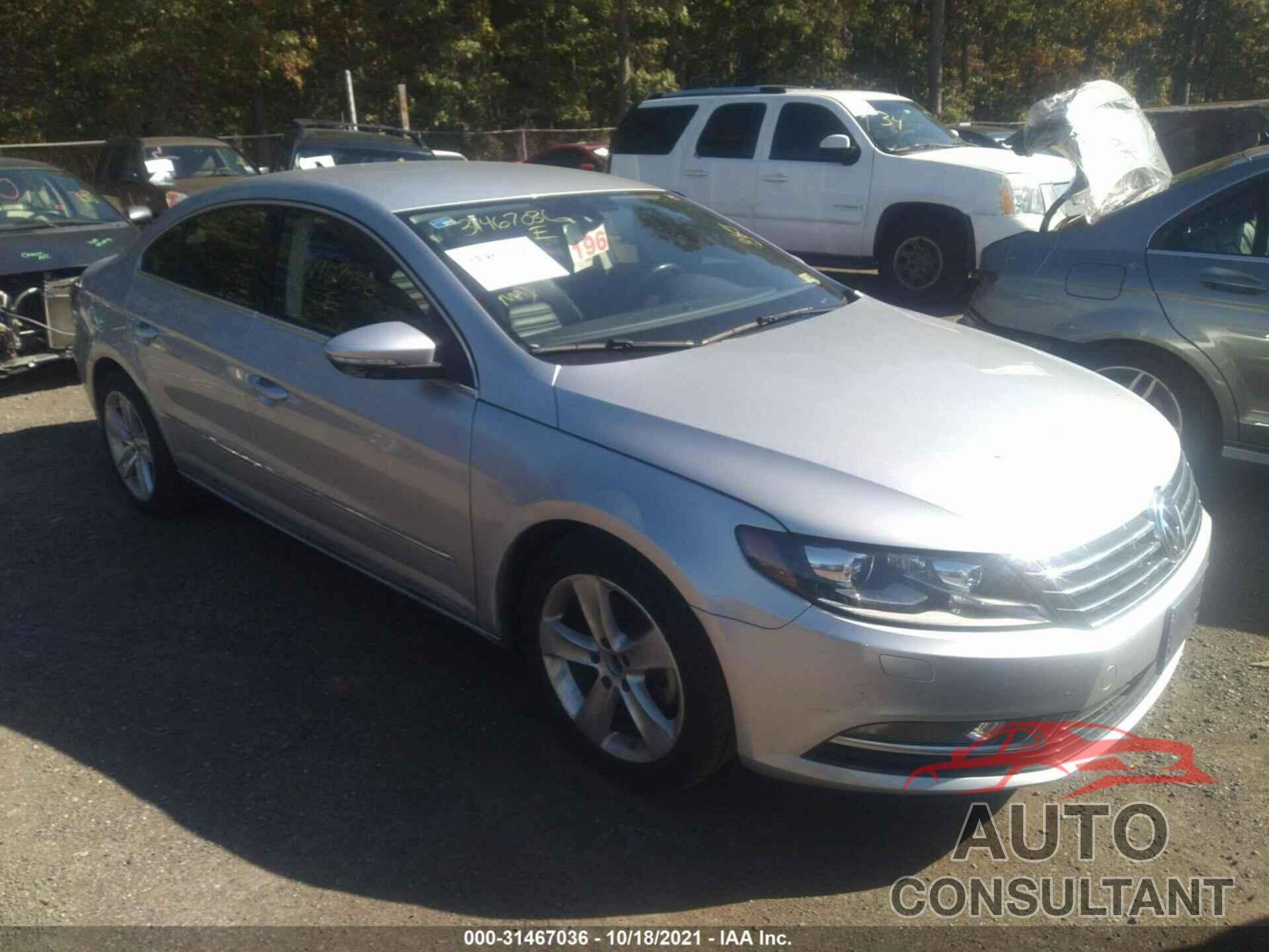 VOLKSWAGEN CC 2017 - WVWKP7AN8HE503247