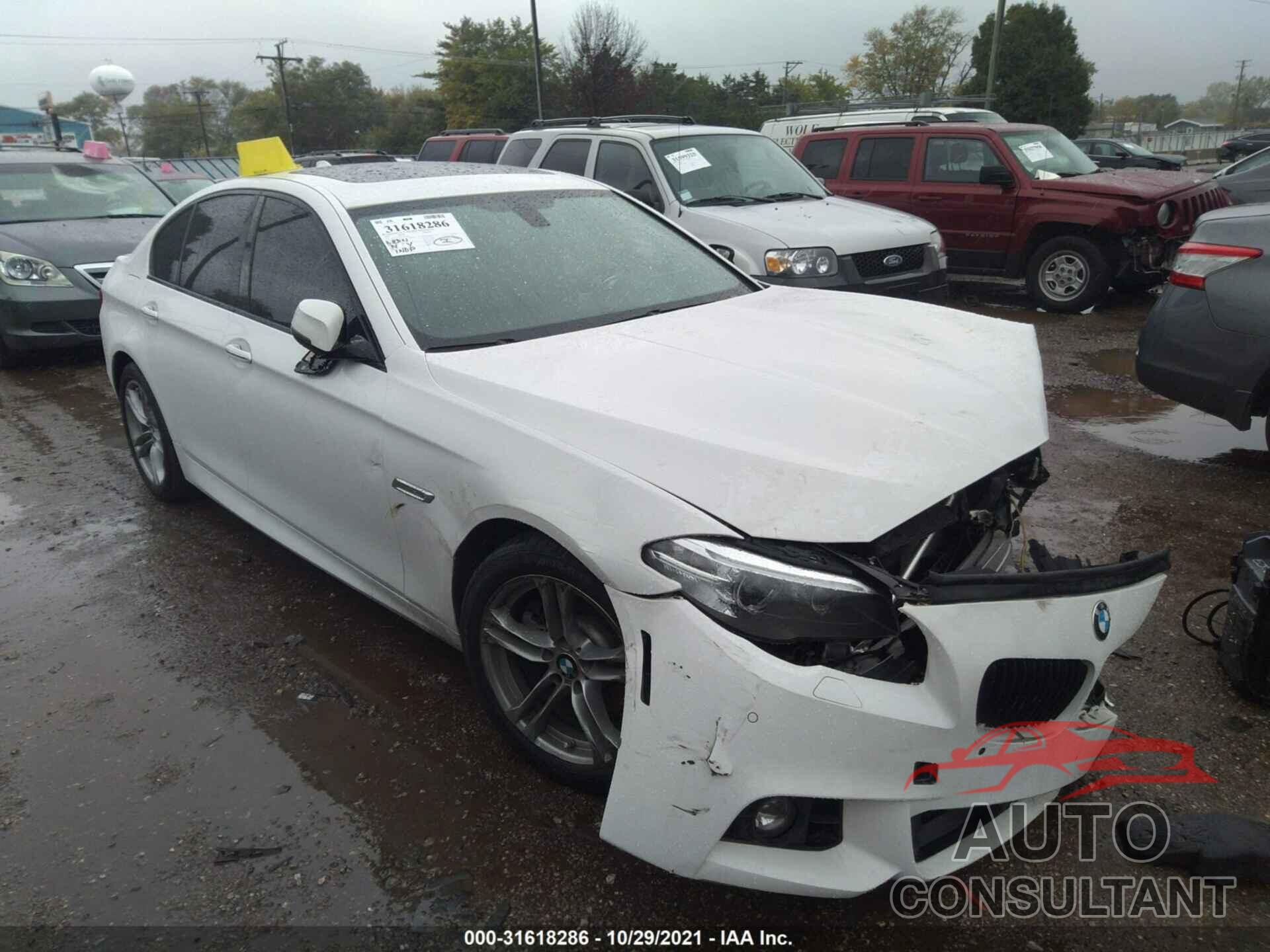 BMW 5 SERIES 2016 - WBA5A5C54GG351242