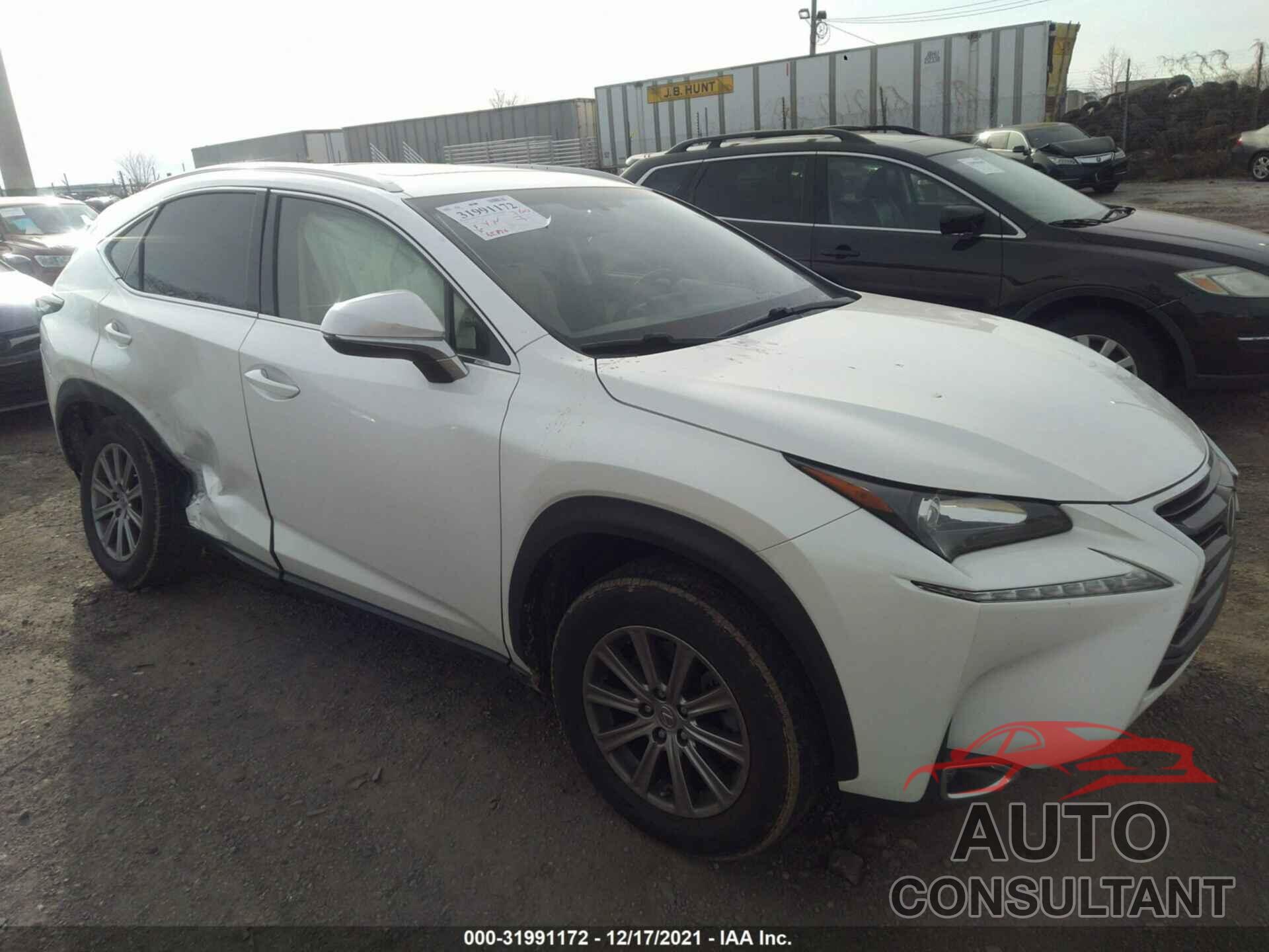 LEXUS NX 200T 2016 - JTJBARBZ9G2067956