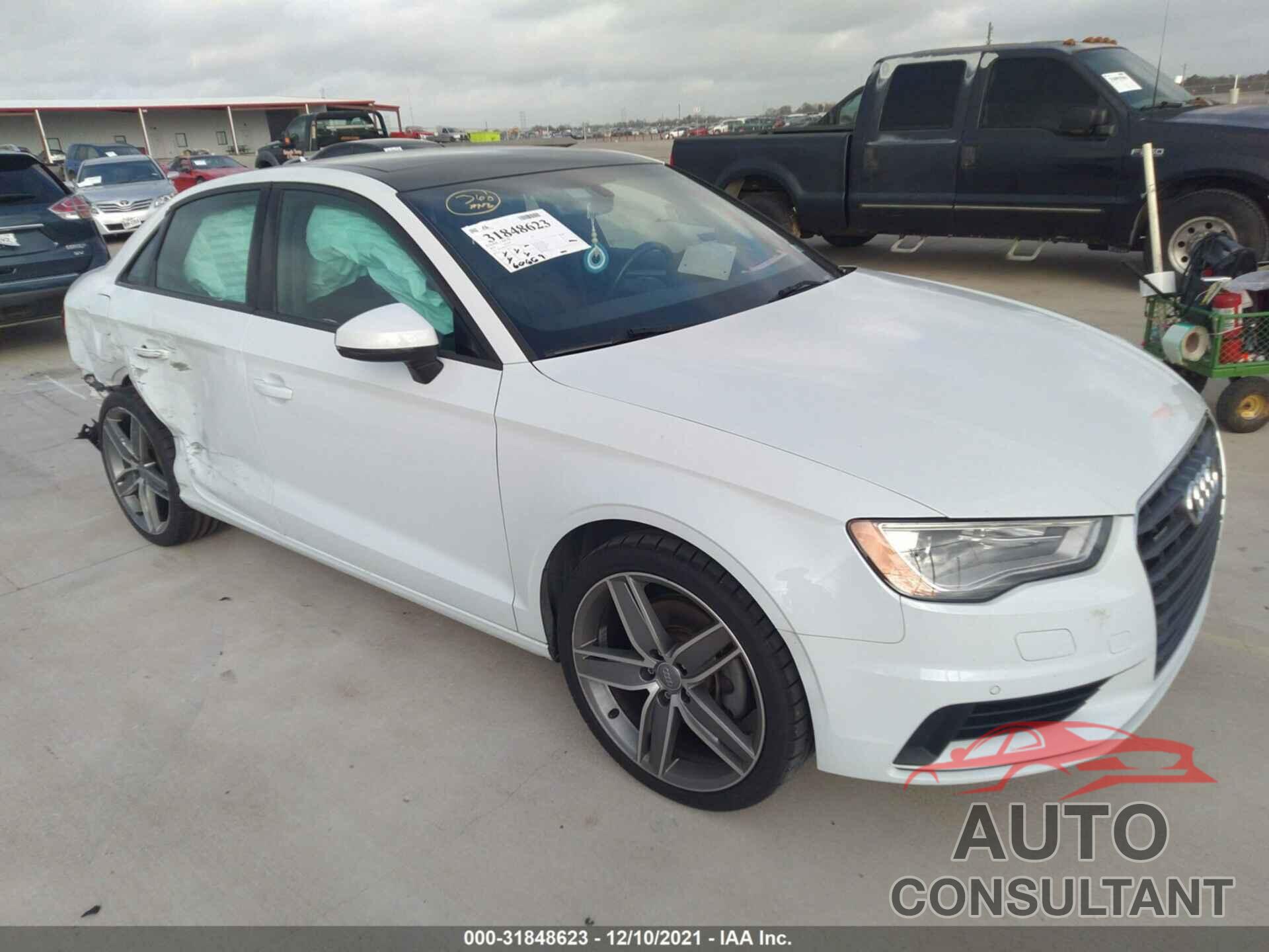 AUDI A3 2016 - WAUB8GFF5G1078121