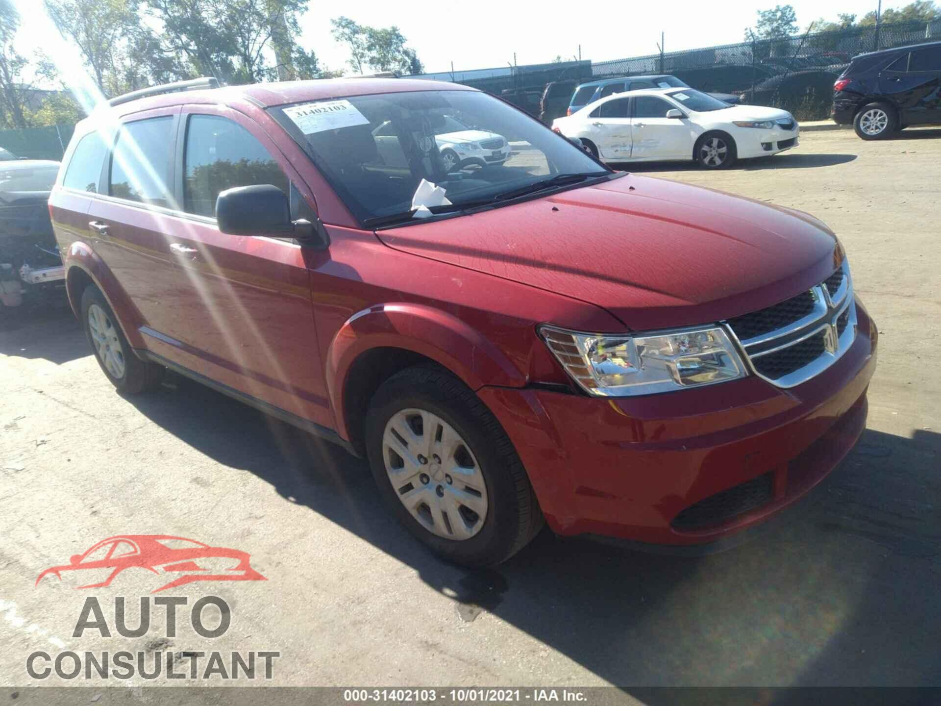 DODGE JOURNEY 2017 - 3C4PDCAB8HT708953