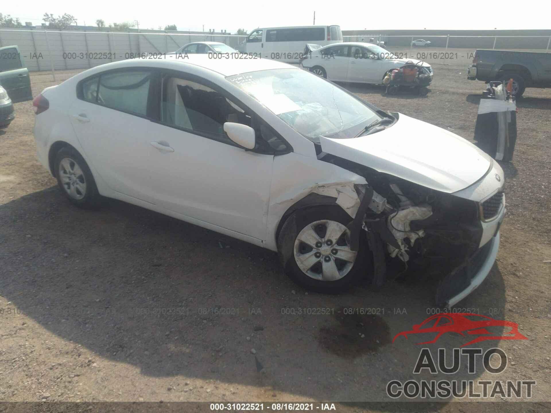 KIA FORTE 2017 - 3KPFK4A73HE108851