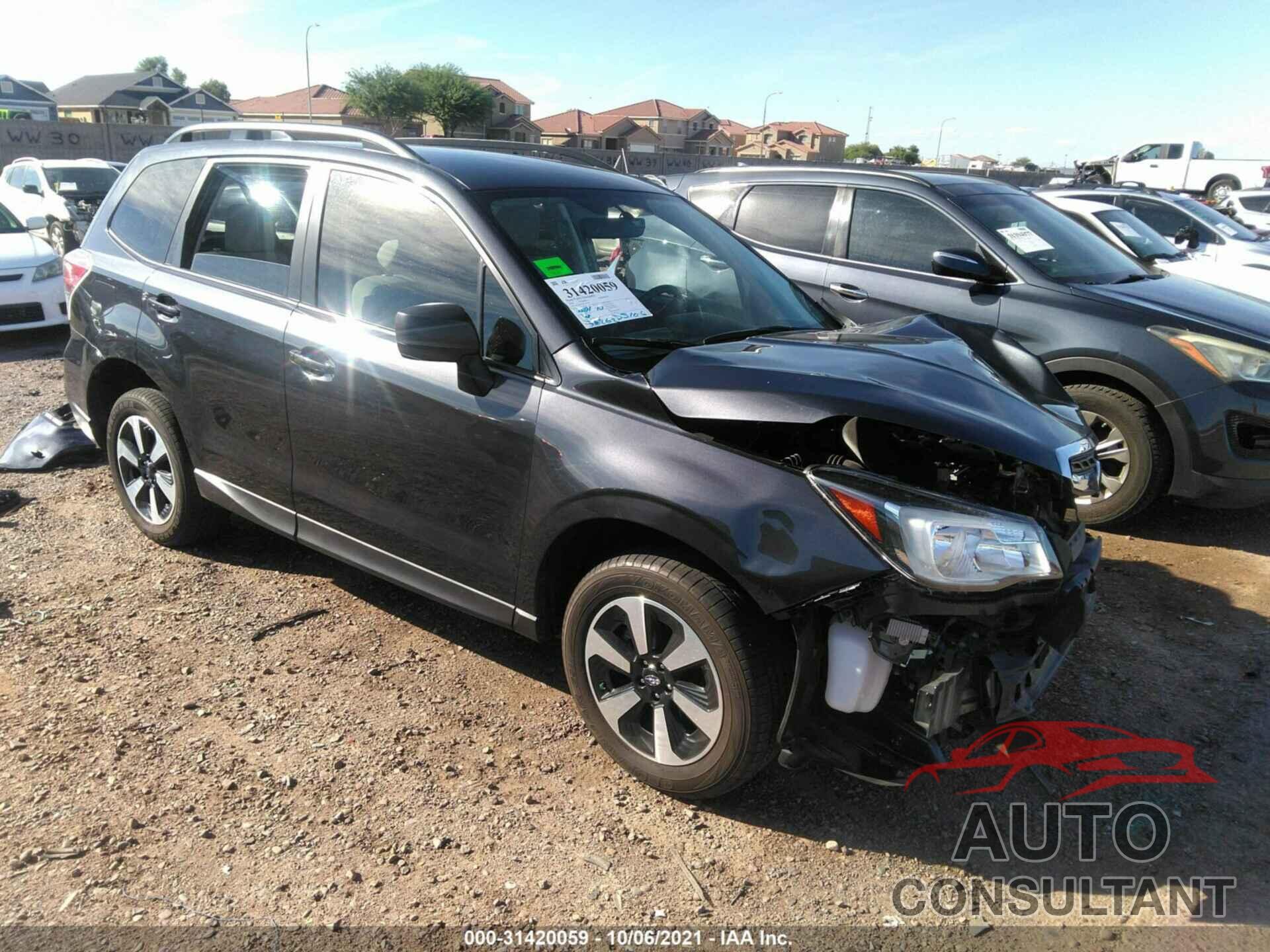 SUBARU FORESTER 2018 - JF2SJABC6JH577879