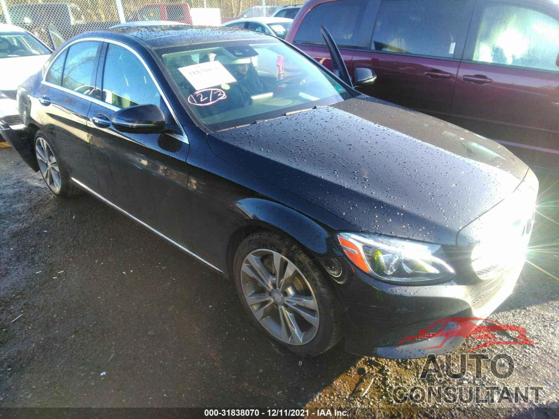 MERCEDES-BENZ C-CLASS 2017 - 55SWF4JB2HU185776