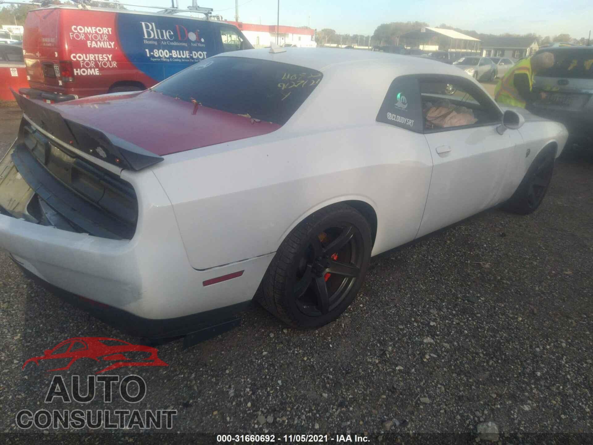 DODGE CHALLENGER 2019 - 2C3CDZC92KH741642