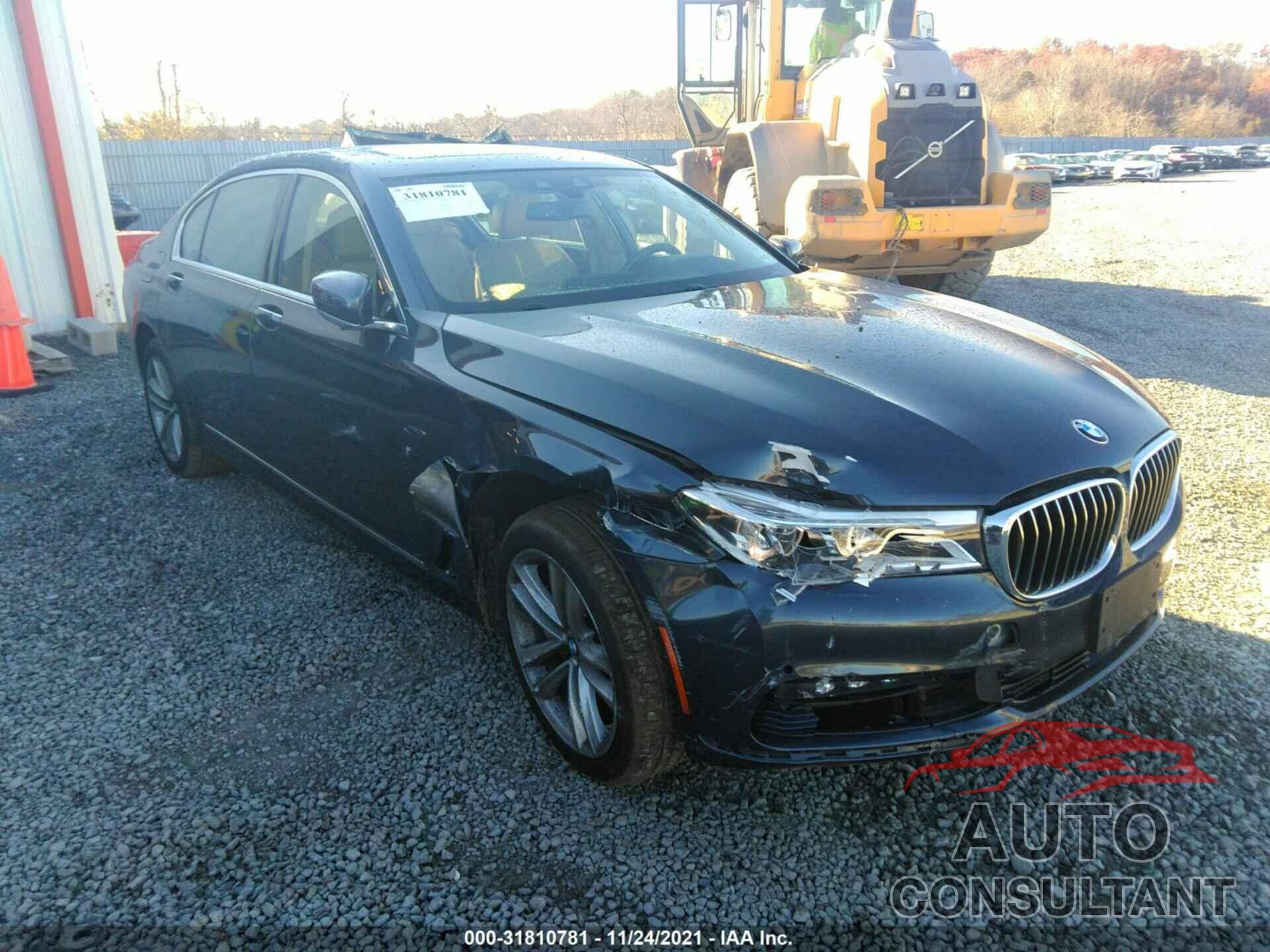 BMW 7 SERIES 2017 - WBA7F2C56HG422676